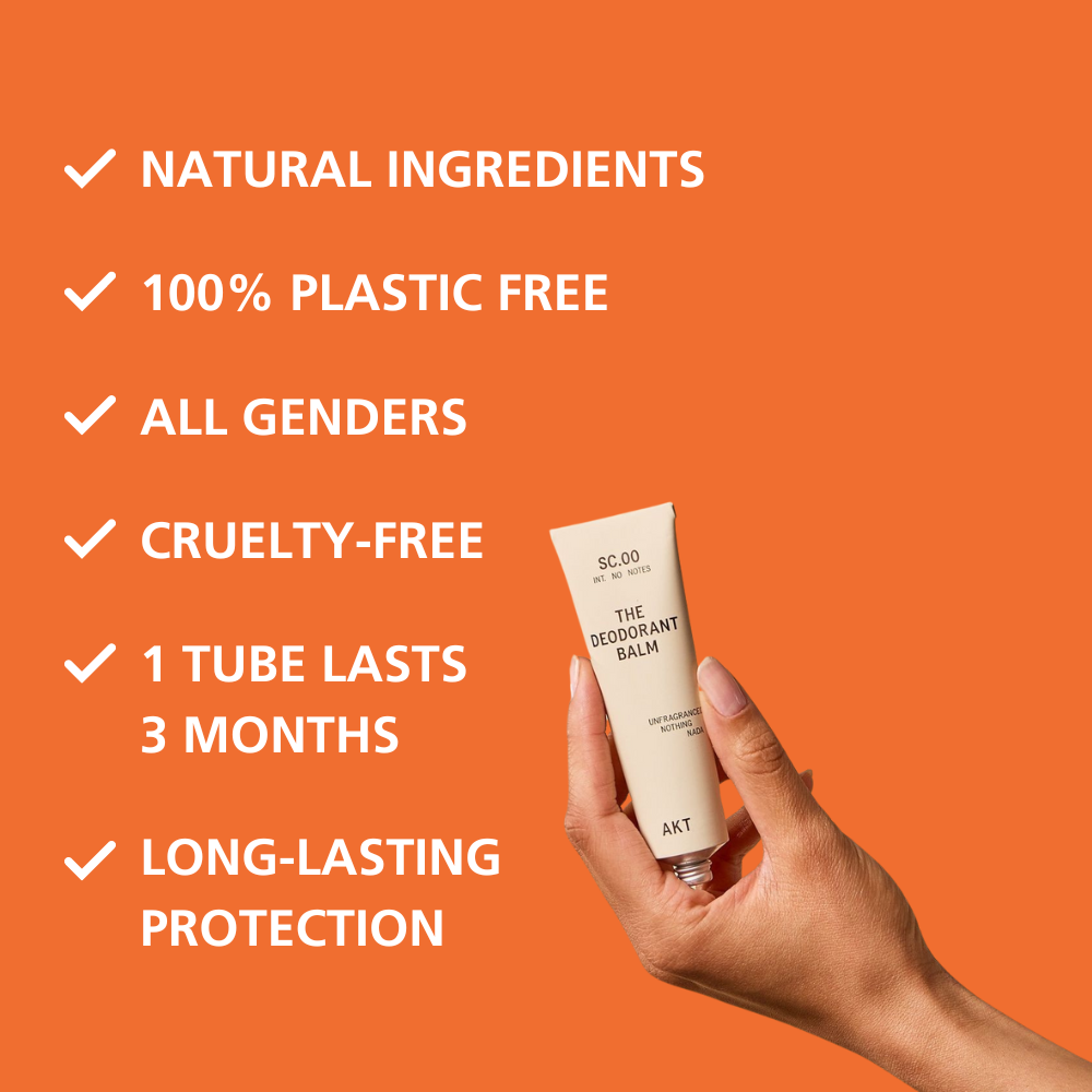AKT Deodorant Balm SC.01 Orange Grove - Aluminium-Free & Vegan - Lifestory