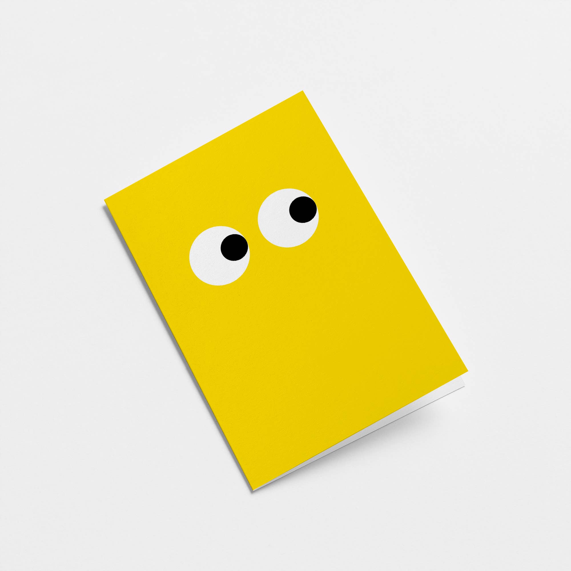 Hello Card - Yellow | Blank | by Graphic Factory - Lifestory