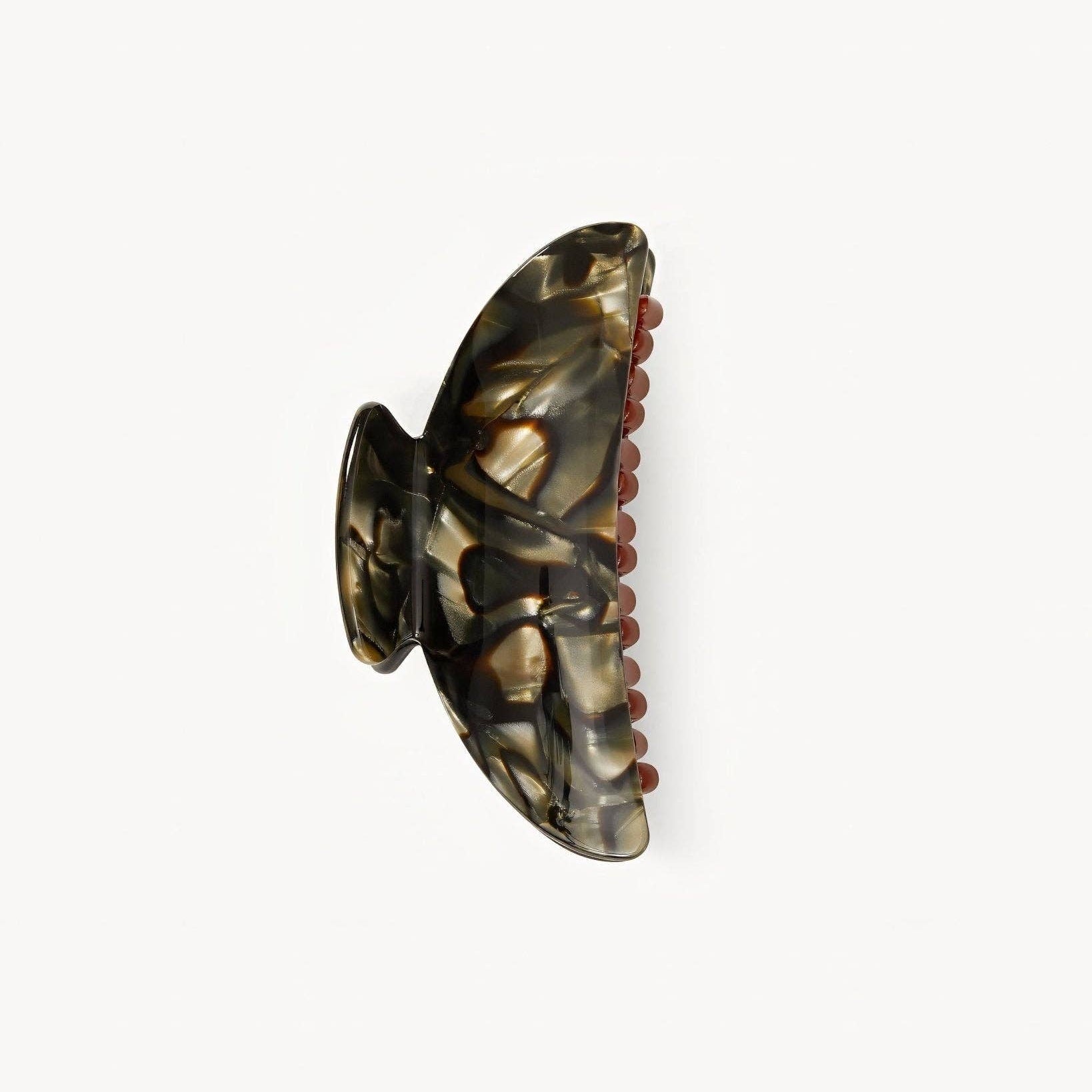 MACHETE Midi Heirloom Claw in Midnight Horn Acetate - Lifestory