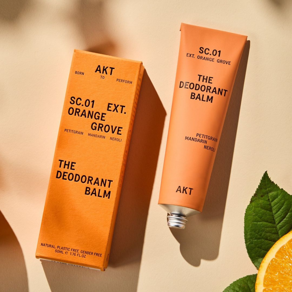 AKT Deodorant Balm SC.01 Orange Grove - Aluminium-Free & Vegan - Lifestory