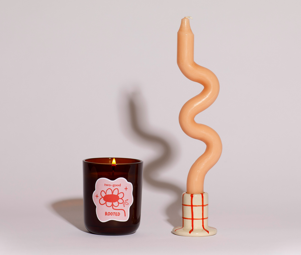 two~good Rooted Soy Wax Scented Candle
