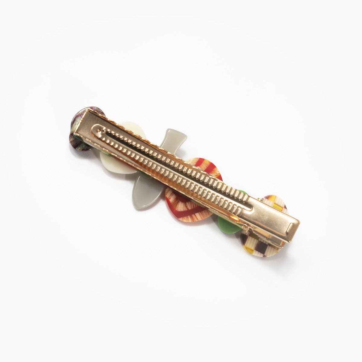 Winona Irene Hors D’oeuvre Appetiser Alligator Hair Clip - Lifestory