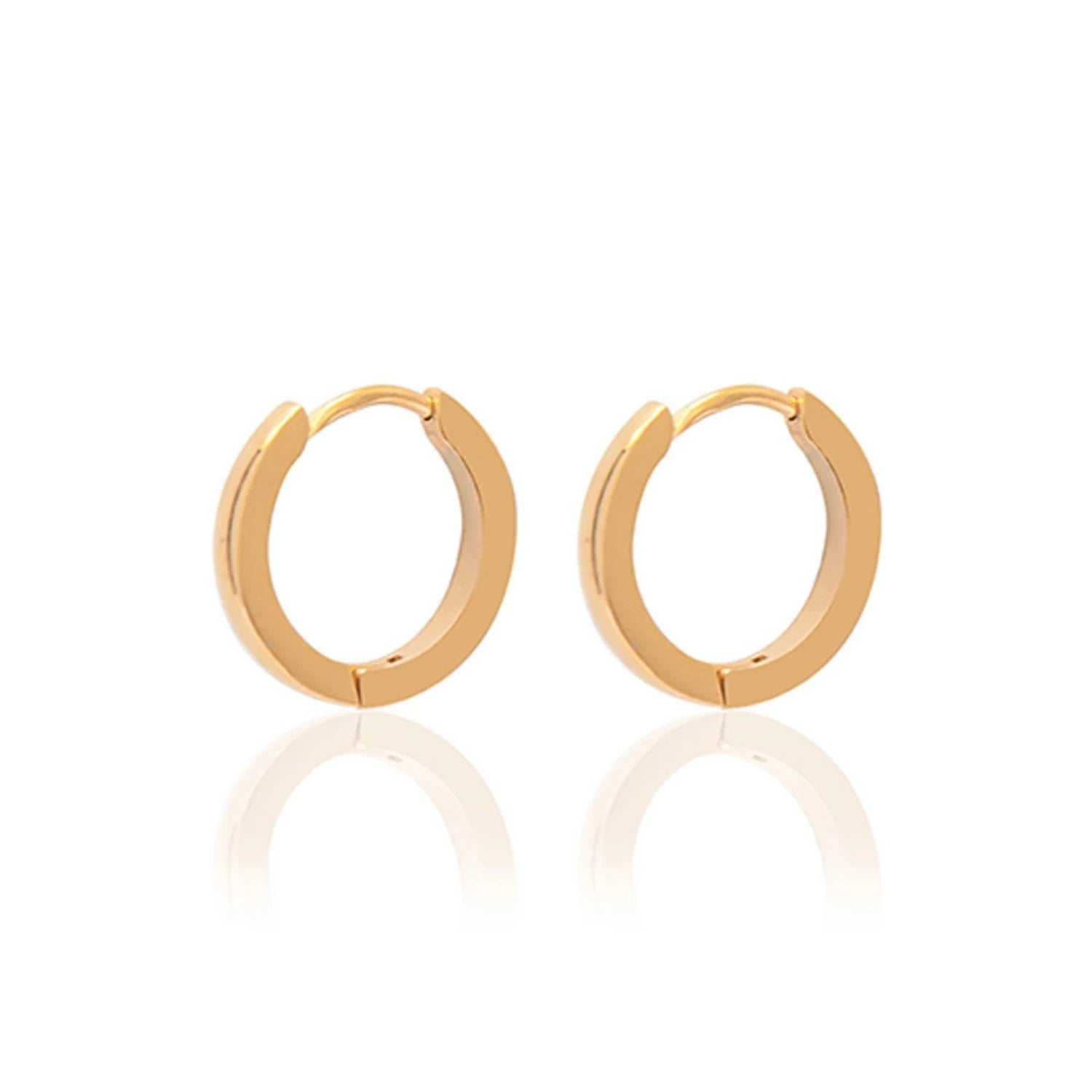 Nala Hoop Earrings in Gold or Silver by A Weathered Penny - Lifestory
