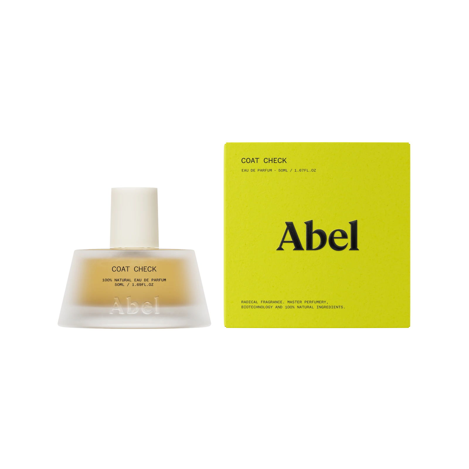 Abel Coat Check Fragrance 50ml | Unisex Natural Fragrance - Lifestory