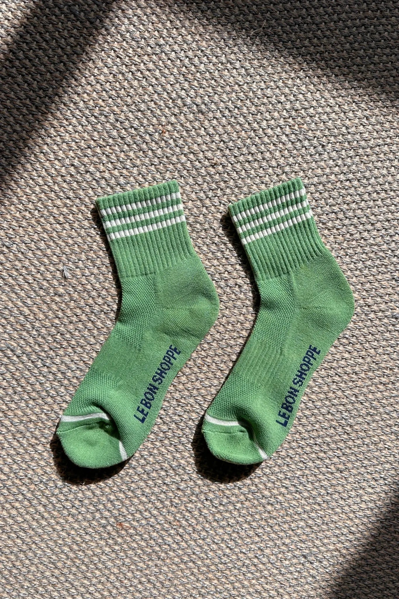 Le Bon Shoppe Girlfriend Socks in Avocado