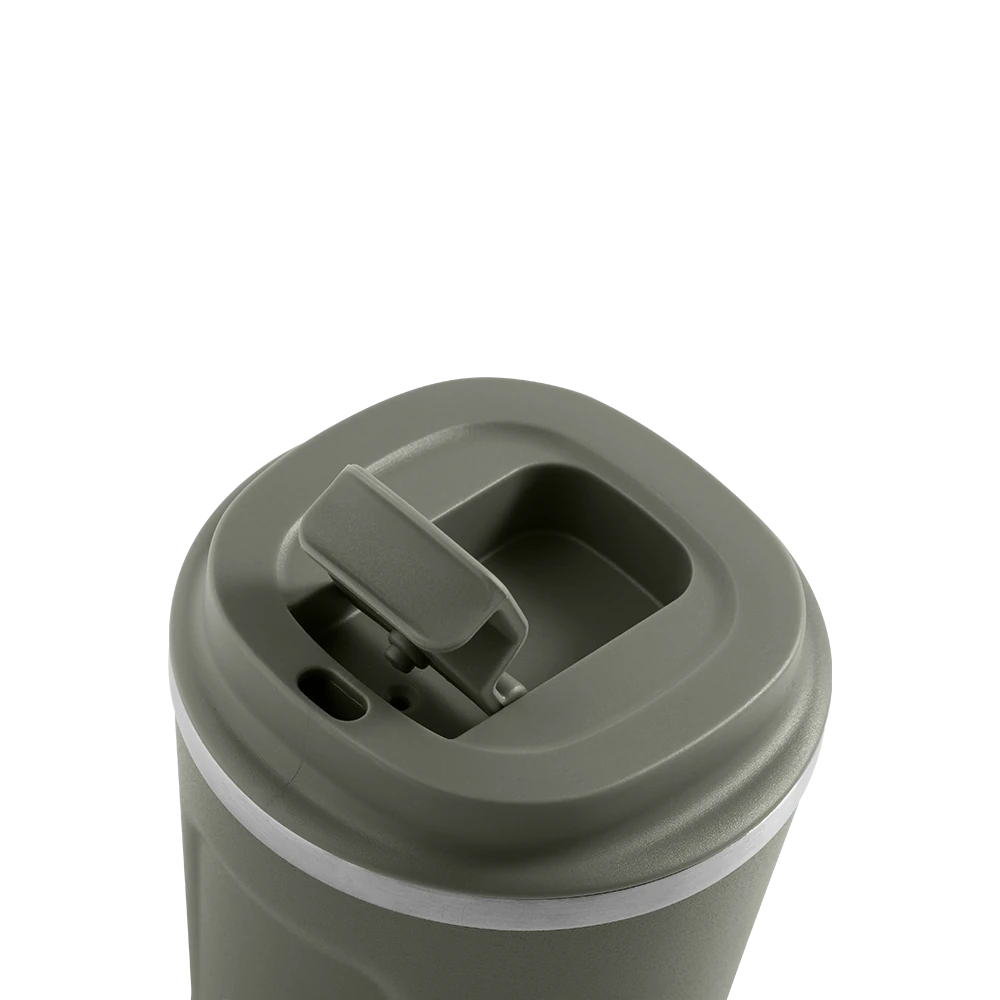 Aya & Ida 240ml CUP2GO for Hot & Cold Drinks in Various Colours - Lifestory #color_tropical green