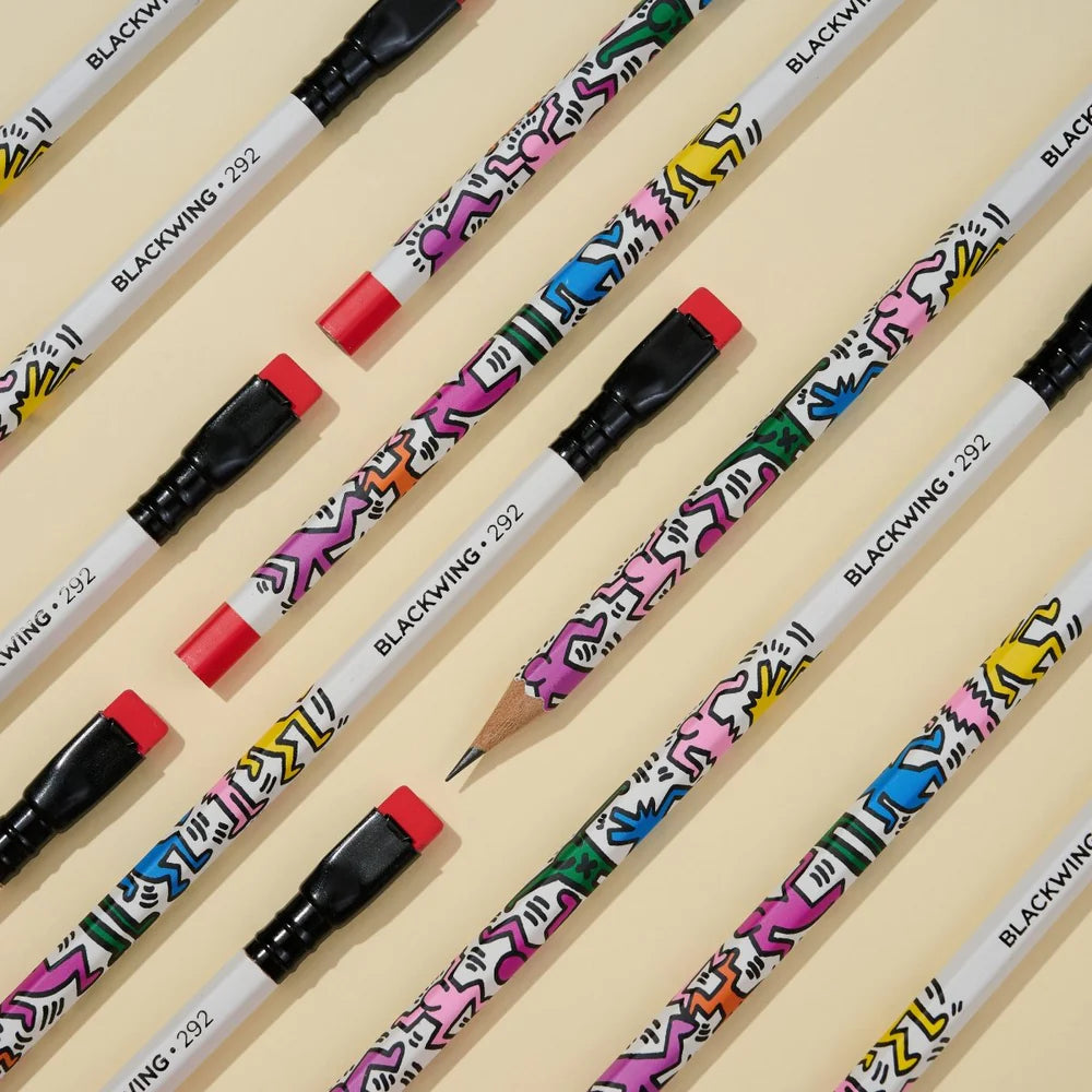 Ltd Ed Blackwing Volume 292 - Keith Haring - SINGLE | Balanced Graphite with Eraser - Lifestory