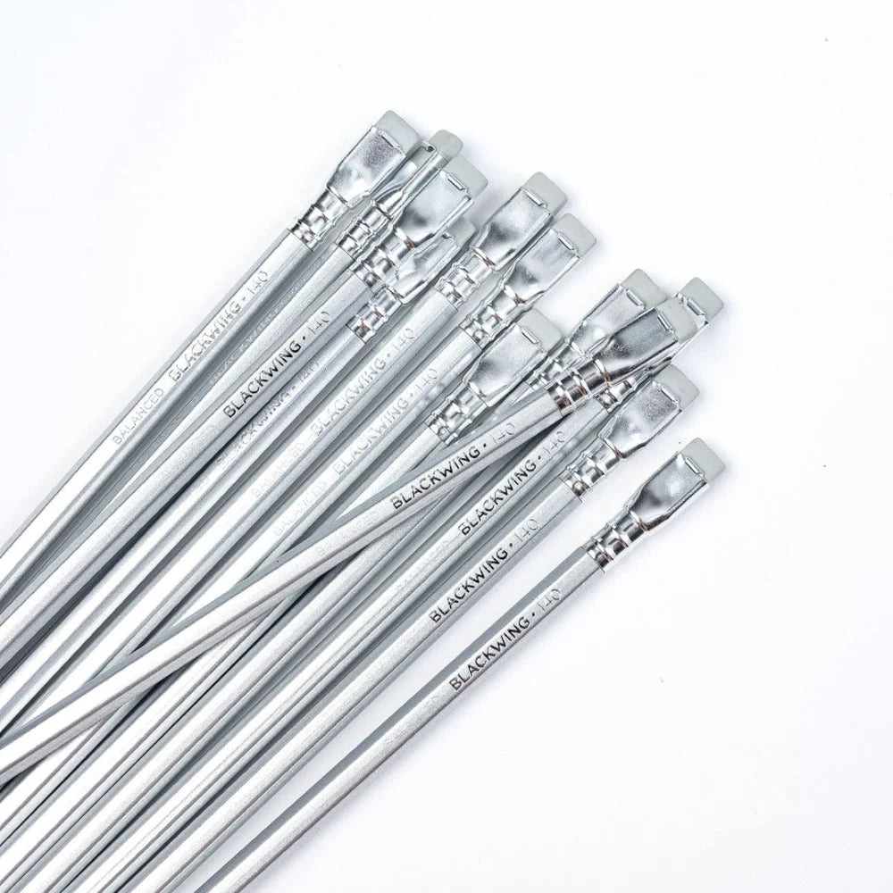 Blackwing Volume 140 Ltd Edition Pencils loose on a white background