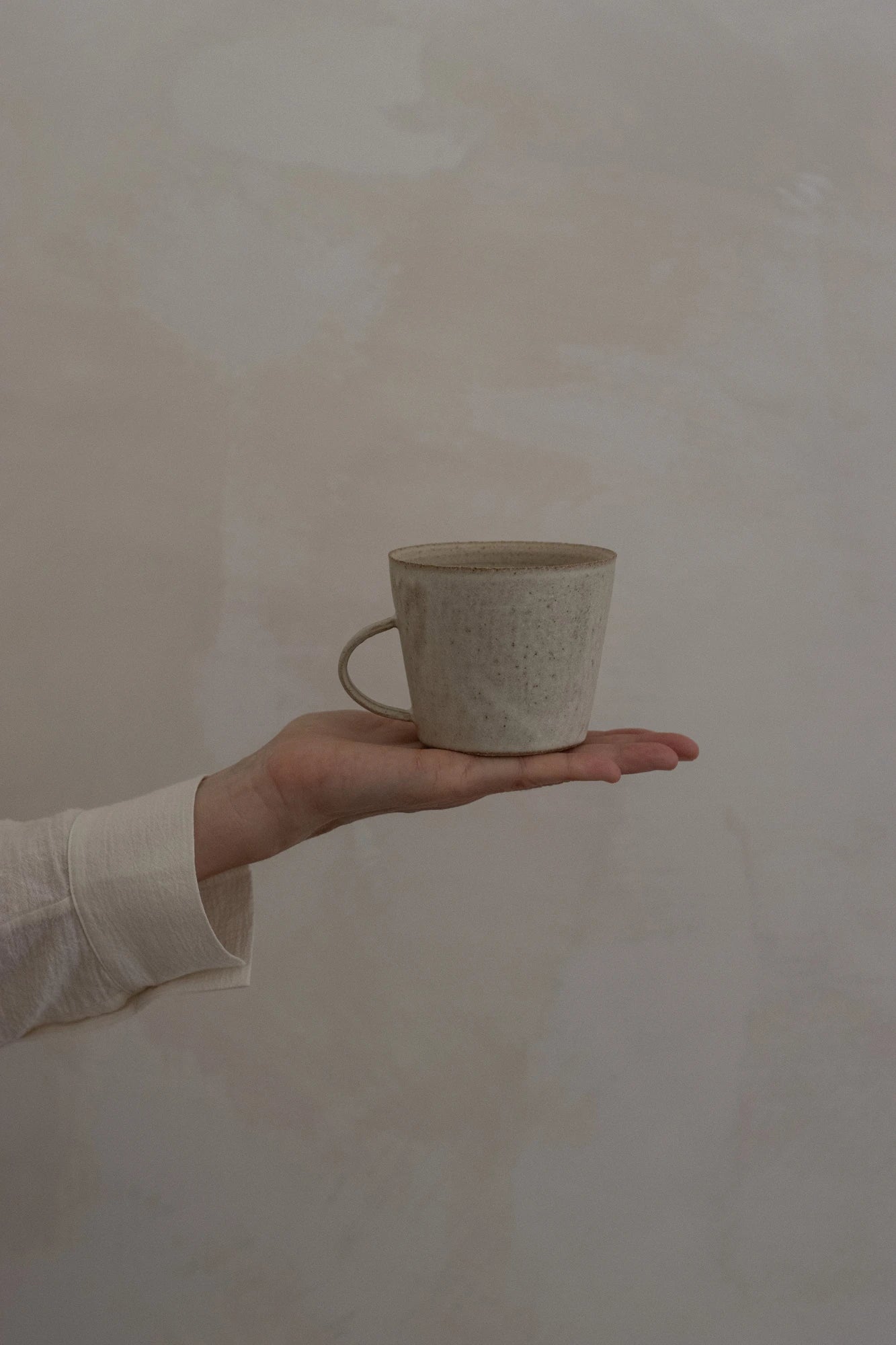 Handled Cup in Stone Glaze by Blanc Ceramics - Lifestory