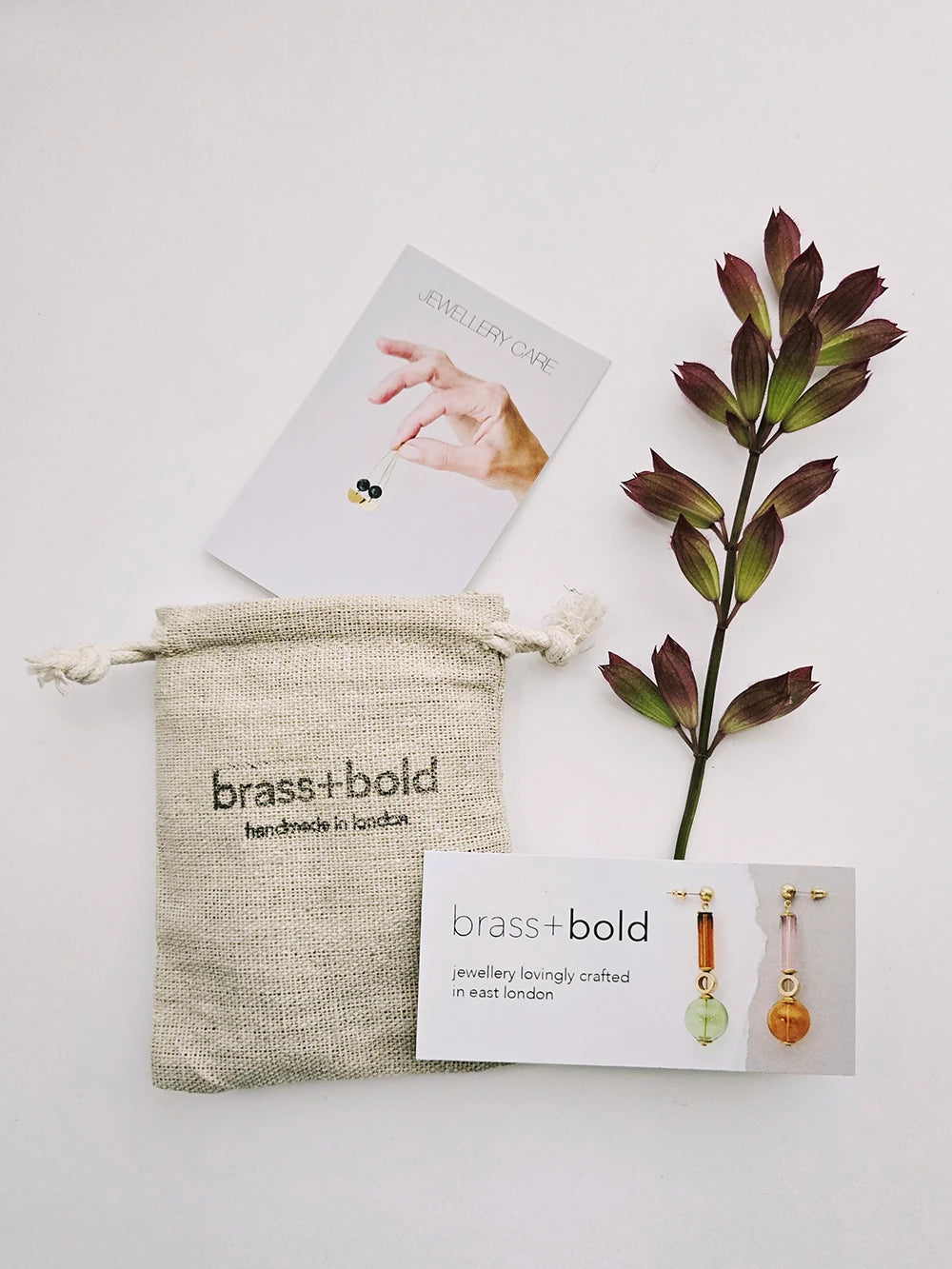 brass+bold jewellery pouch