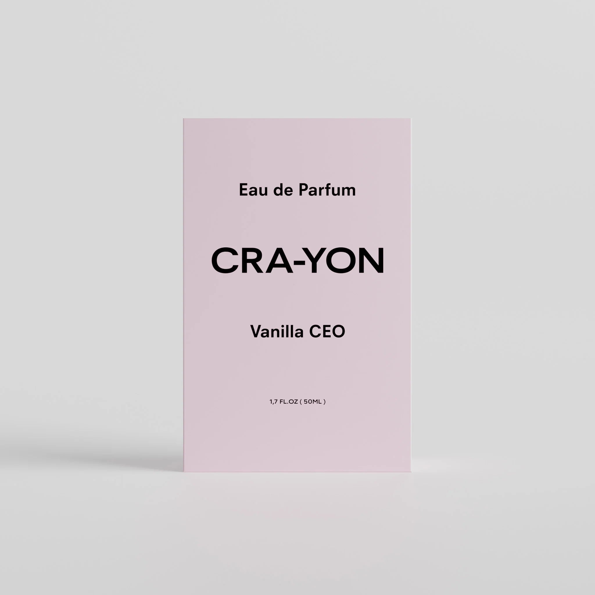 CRA-YON 'Vanilla CEO' Unisex Eau De Parfum 50ml box