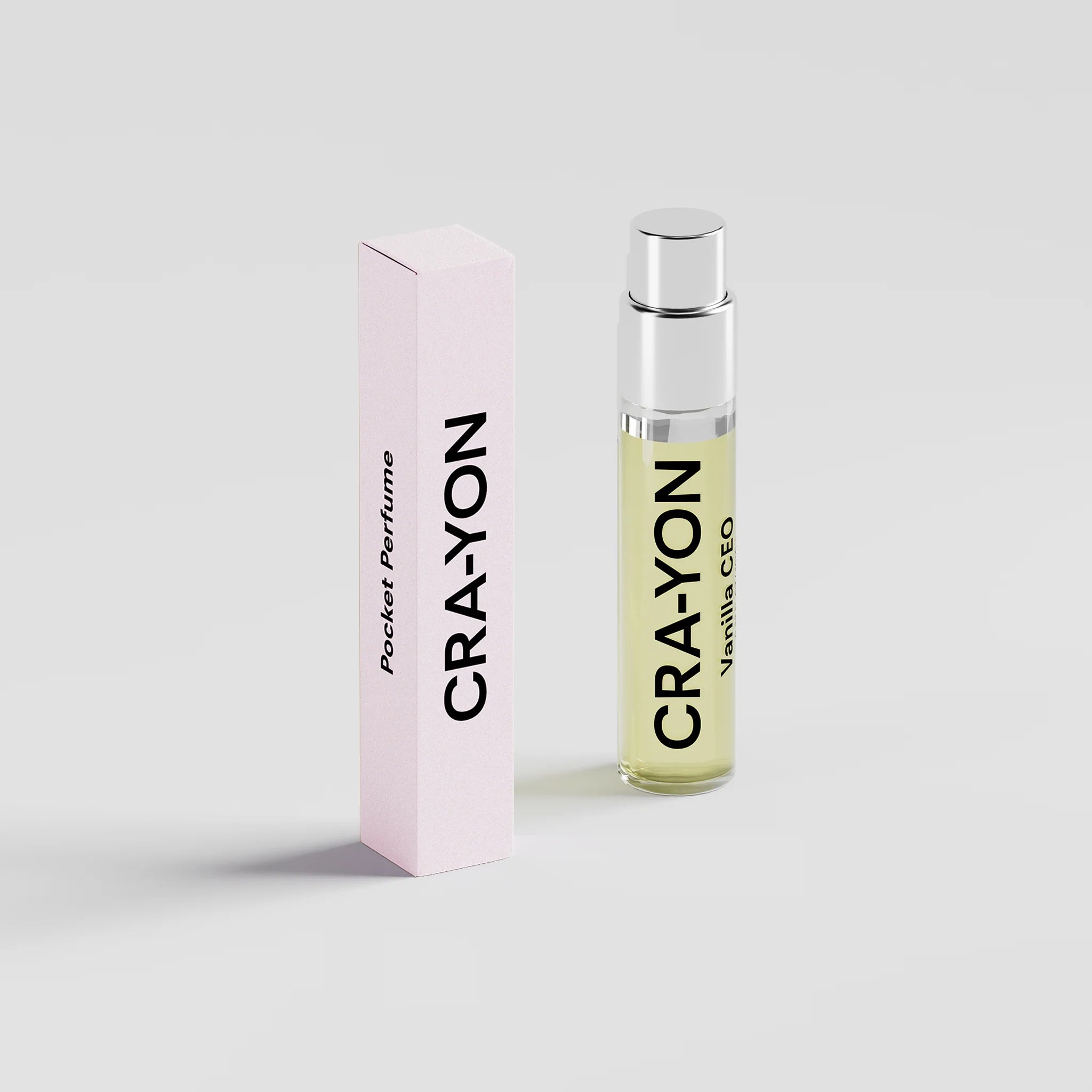 CRA-YON 'Vanilla CEO' Unisex Eau De Parfum pocket perfume bottle and box