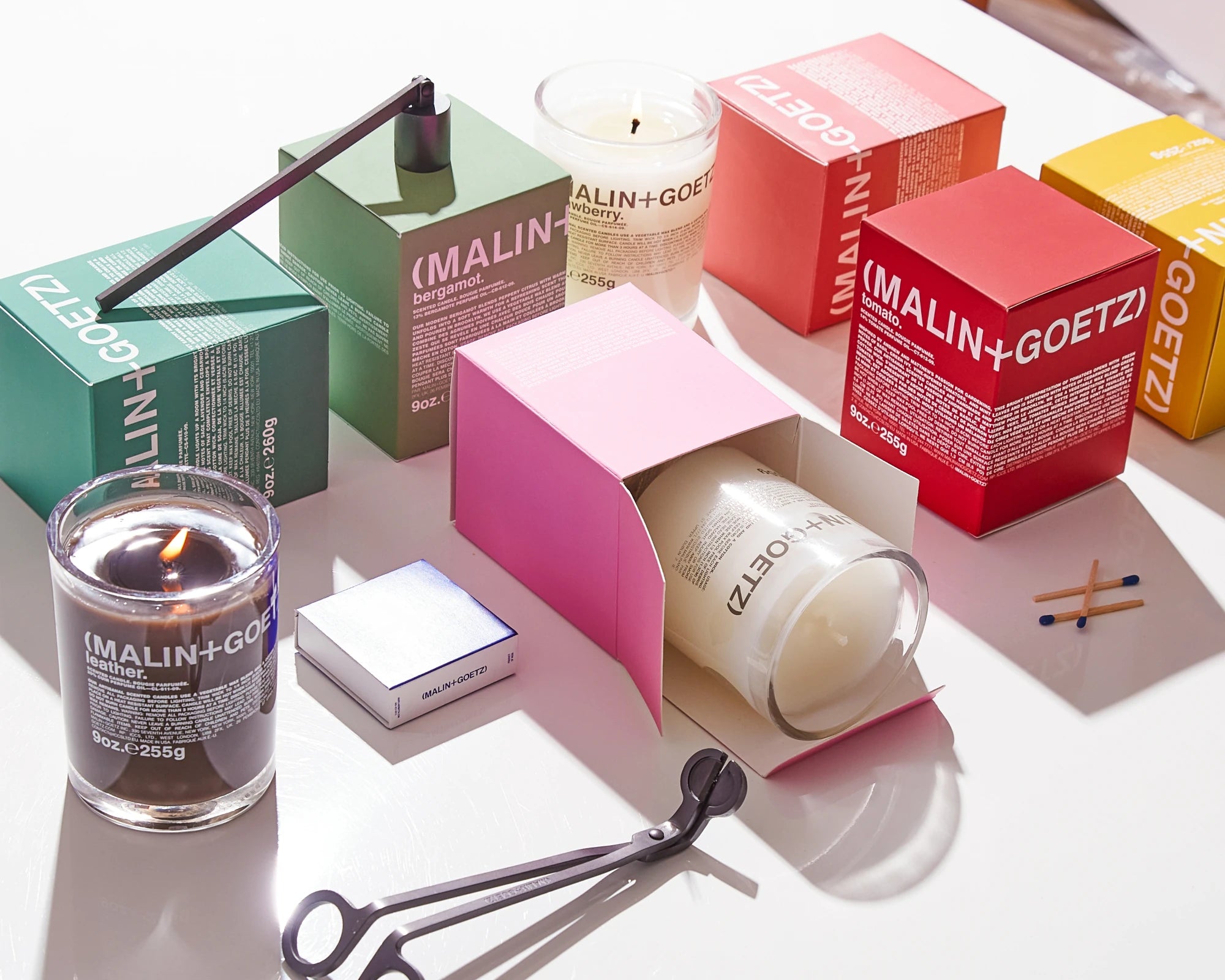 Strawberry Candle | 60 Hour Burn Time | by Malin+Goetz - Lifestory
