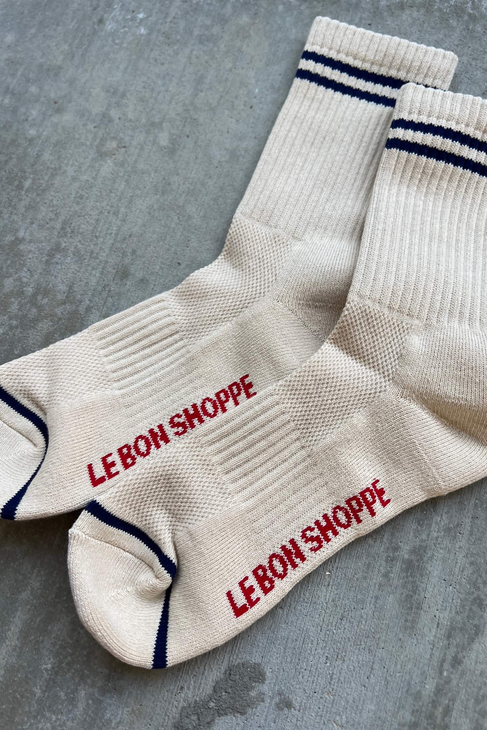 Boyfriend Socks | Cashew | by Le Bon Shoppe - Lifestory
