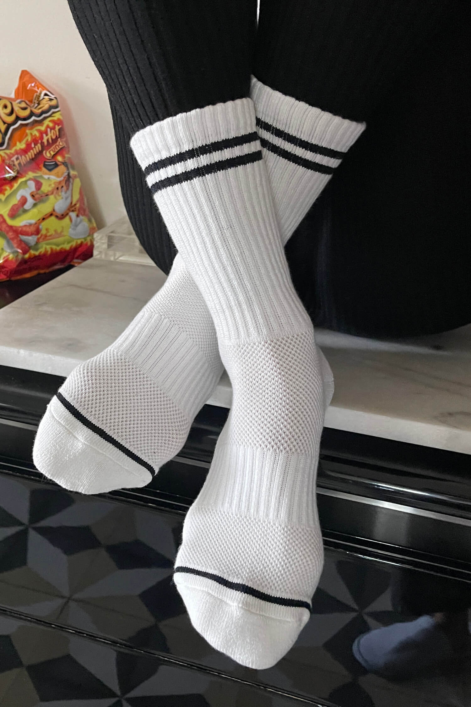 Boyfriend Socks | Light Grey | by Le Bon Shoppe - Lifestory - Le Bon Shoppe