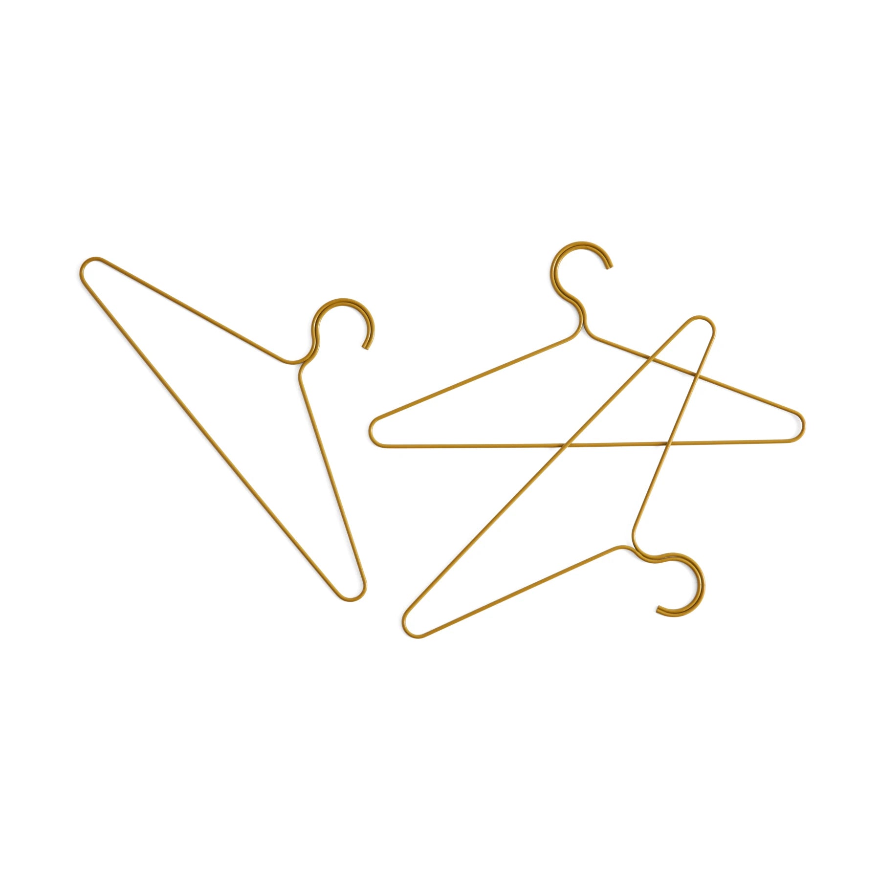 Set of 3 Colour Hangers in Dijon by HAY | Lifestory