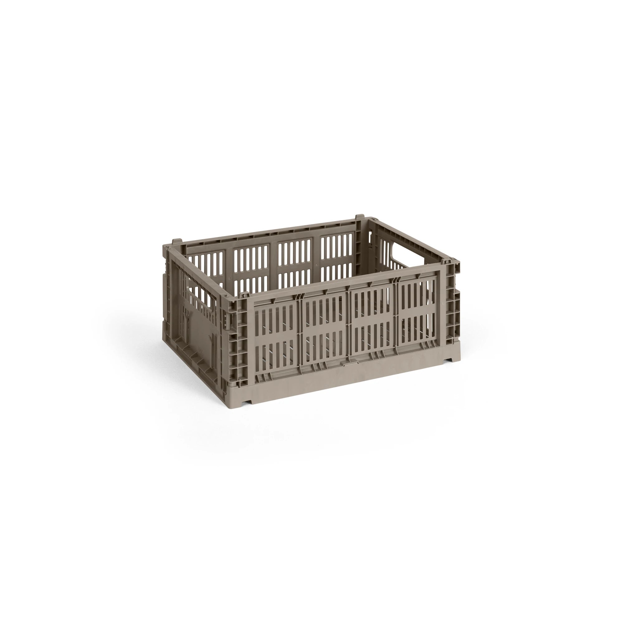 HAY Medium Colour Crate - Collapsible | 100% Recycled Plastic - Lifestory
