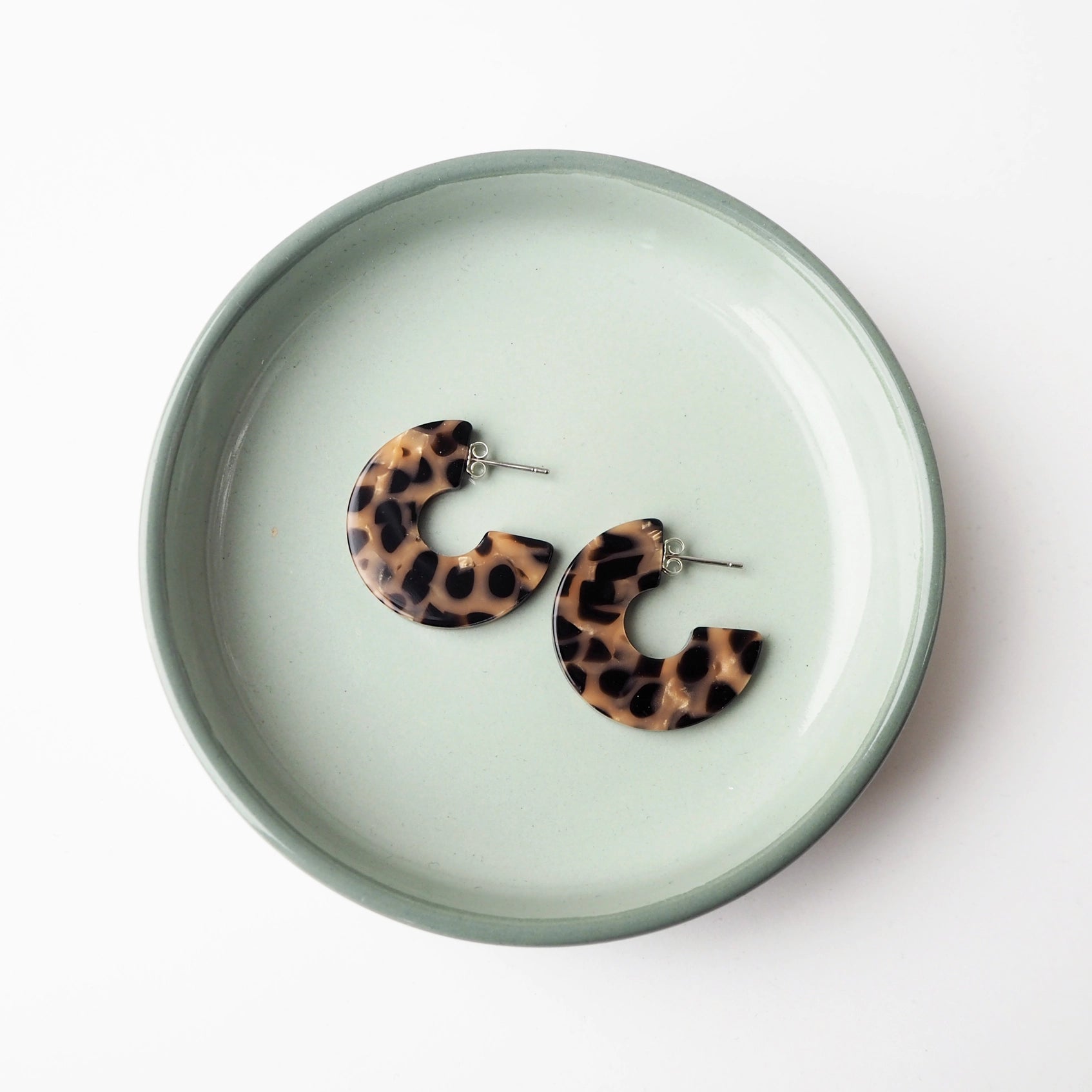 Karamell Statement Hoop Earrings | by Custom Made - Lifestory