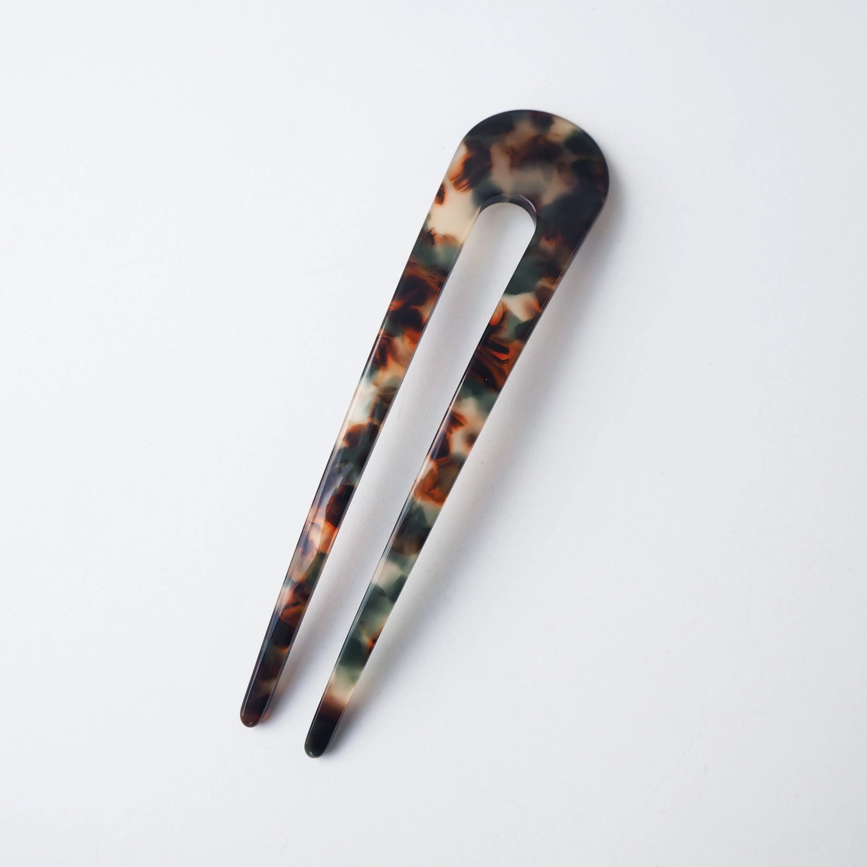 Foret French Hair Pin | Forest Tortoiseshell | by Custom Made - Lifestory