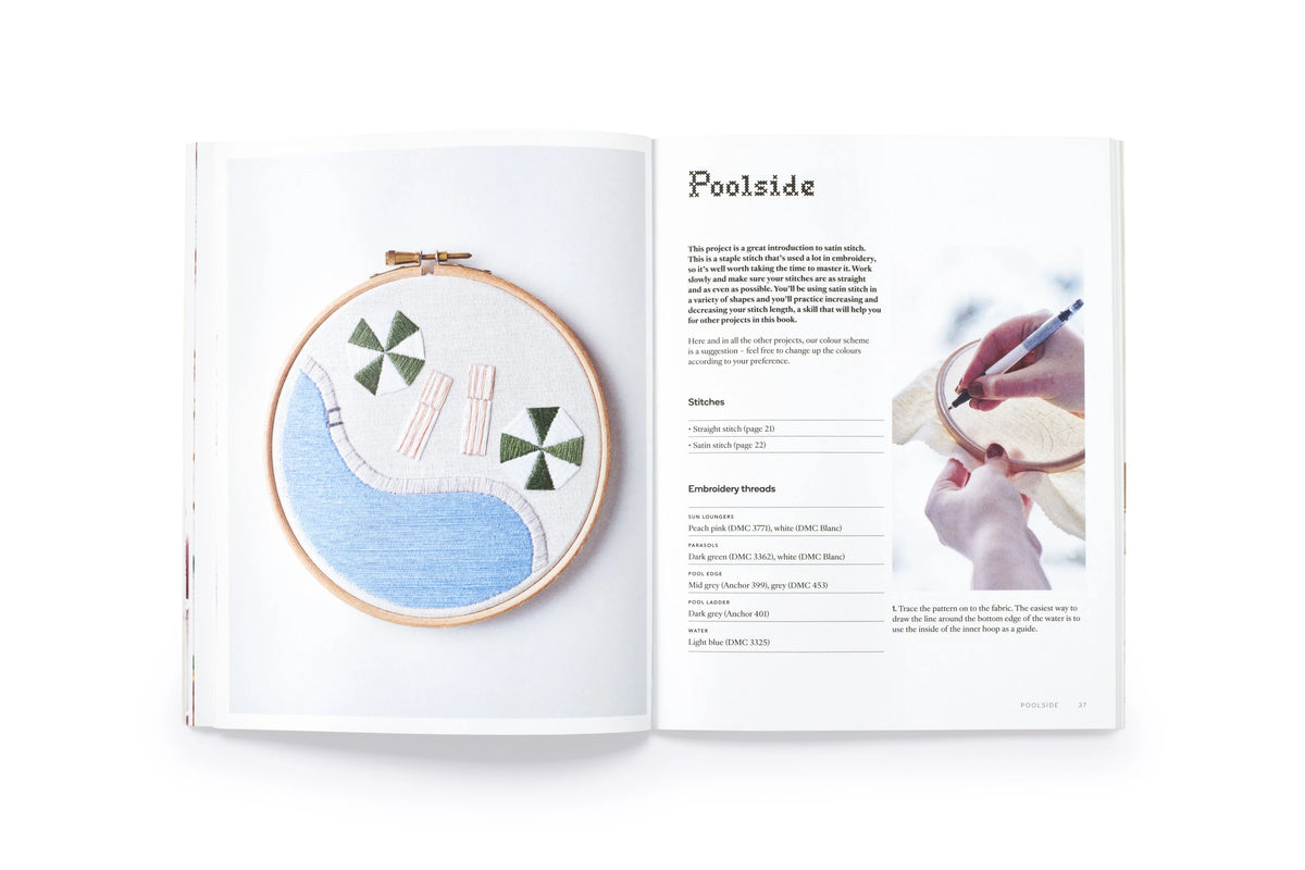Embroidery: Learn In A Weekend | Craft Project Book