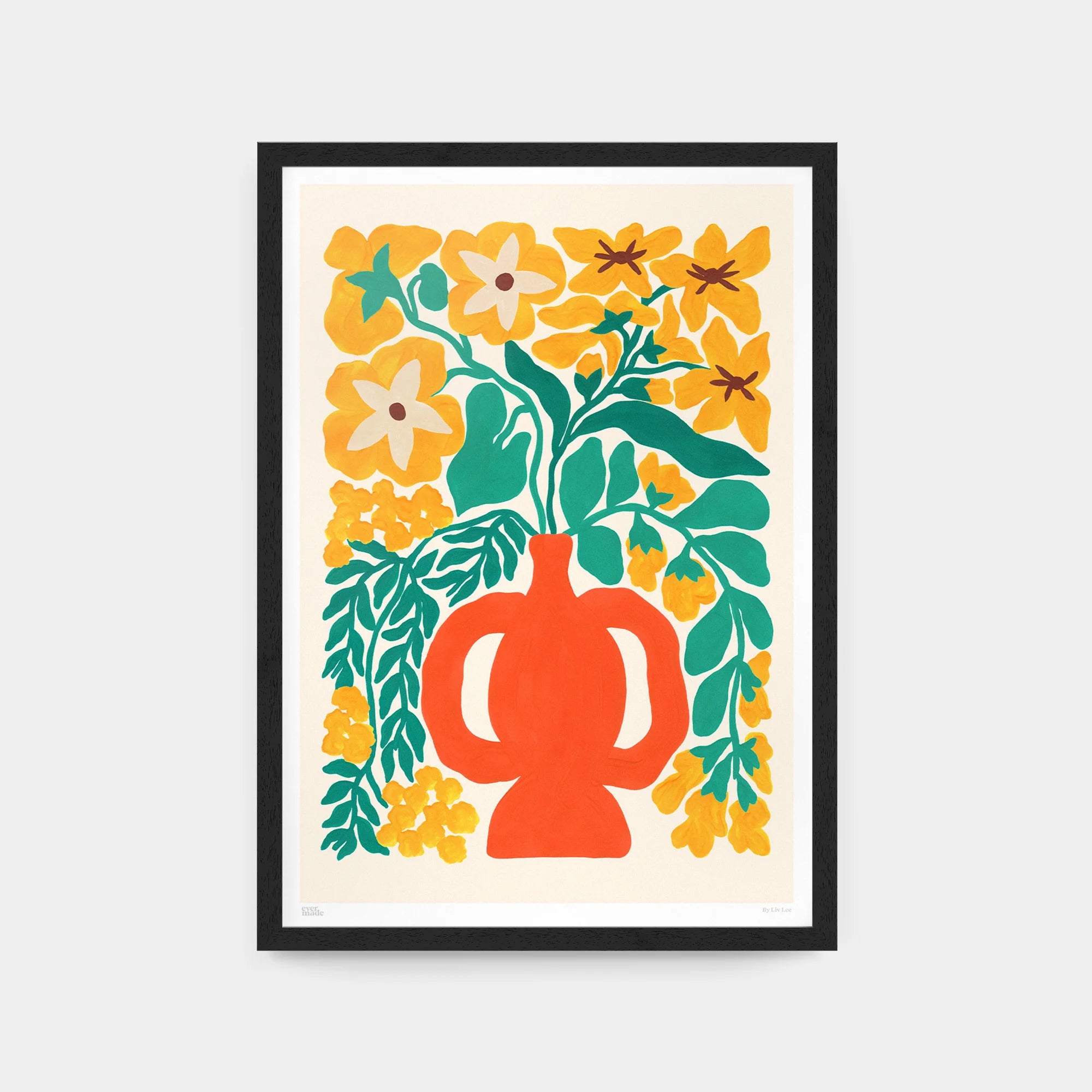 FRAMED Golden Print | A3 | by Evermade - Lifestory