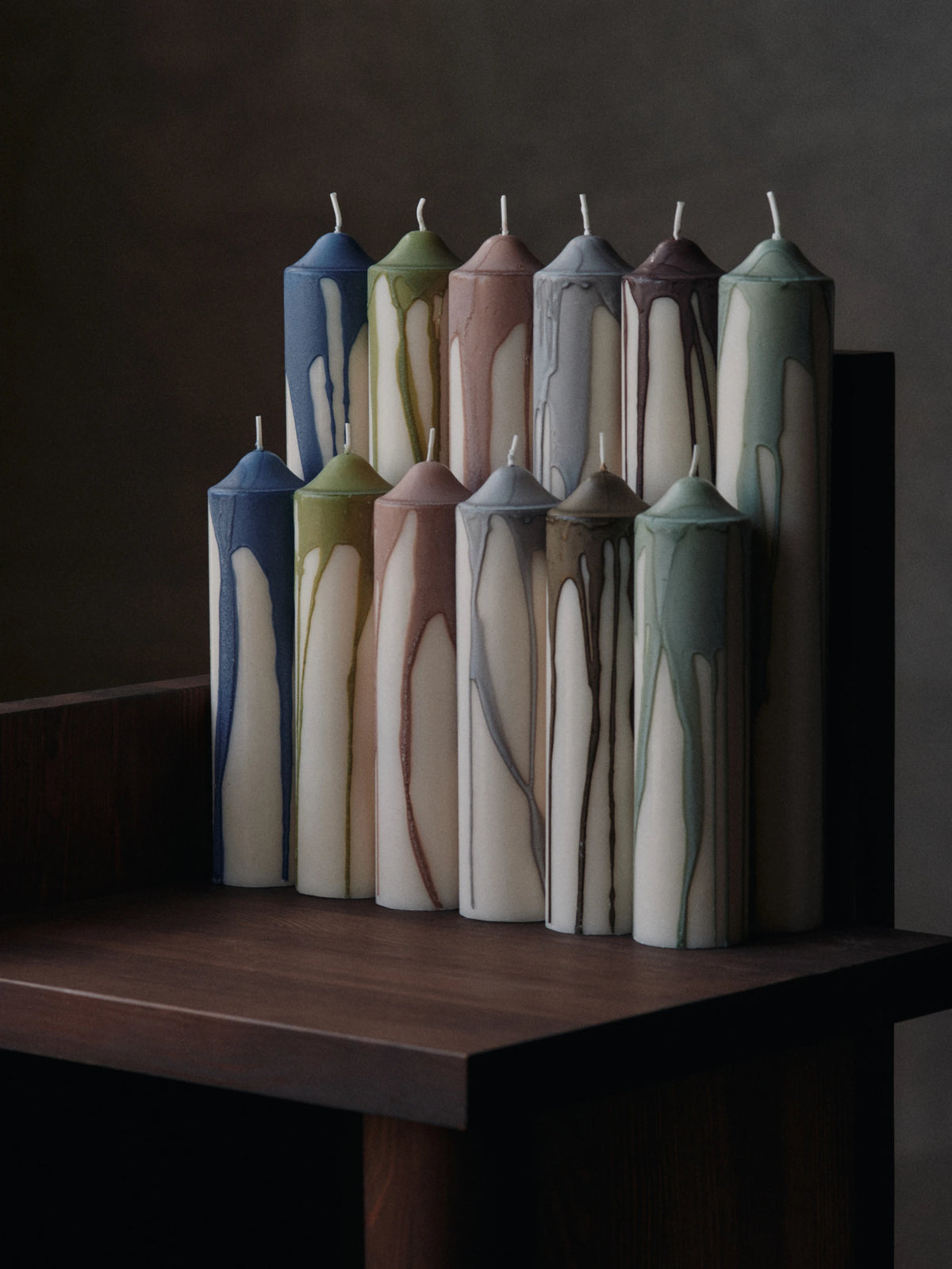 Ferm Living Dryp Pillar Candle H30cm - Lifestory