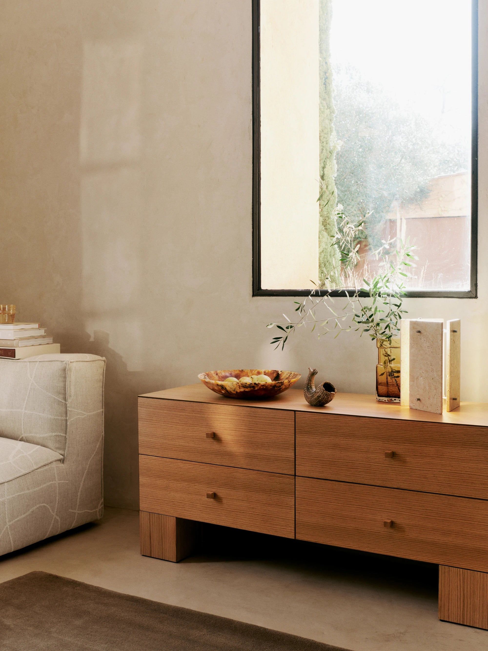 Ferm Living Recycled Glass 'Muro' Vase - Small - Lifestory