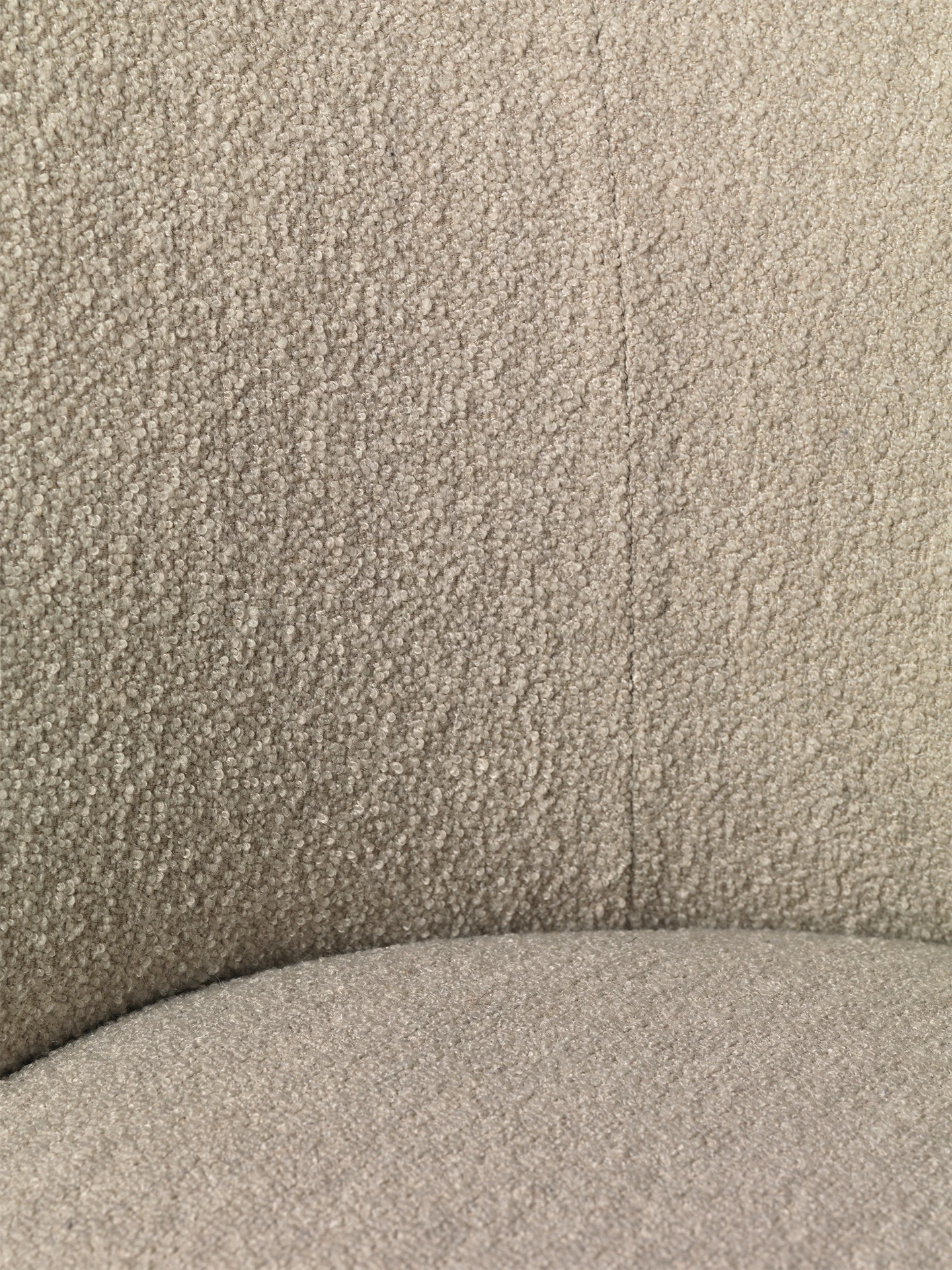 Ferm Living Rico 3-Seater Sofa in Natural Soft Boucle swatch