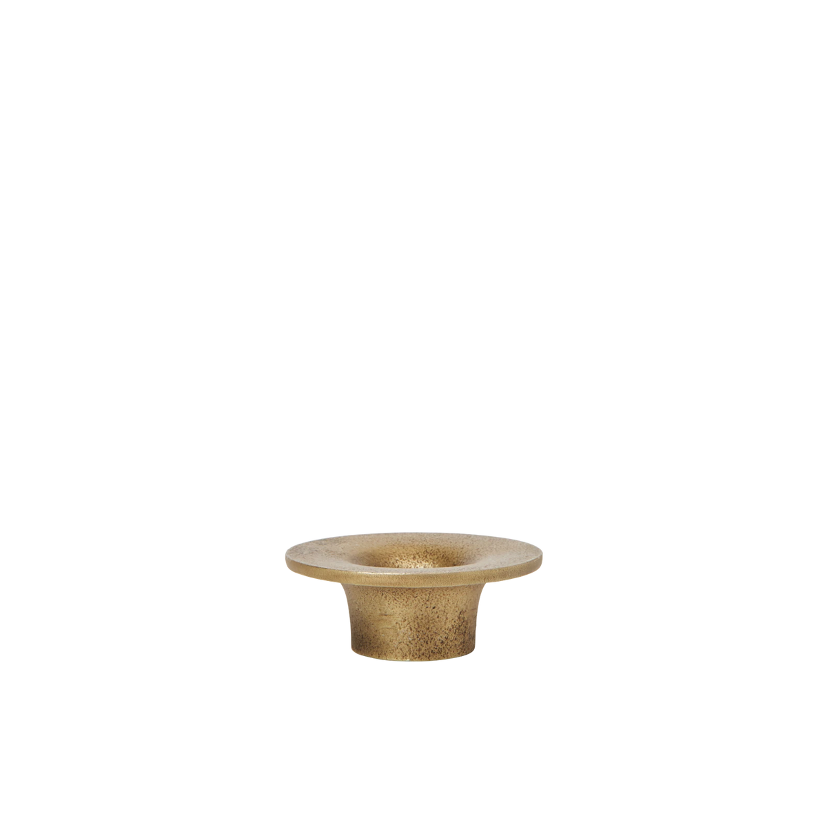 Ferm Living Soothe Candle Holder - Brass Finish | Lifestory