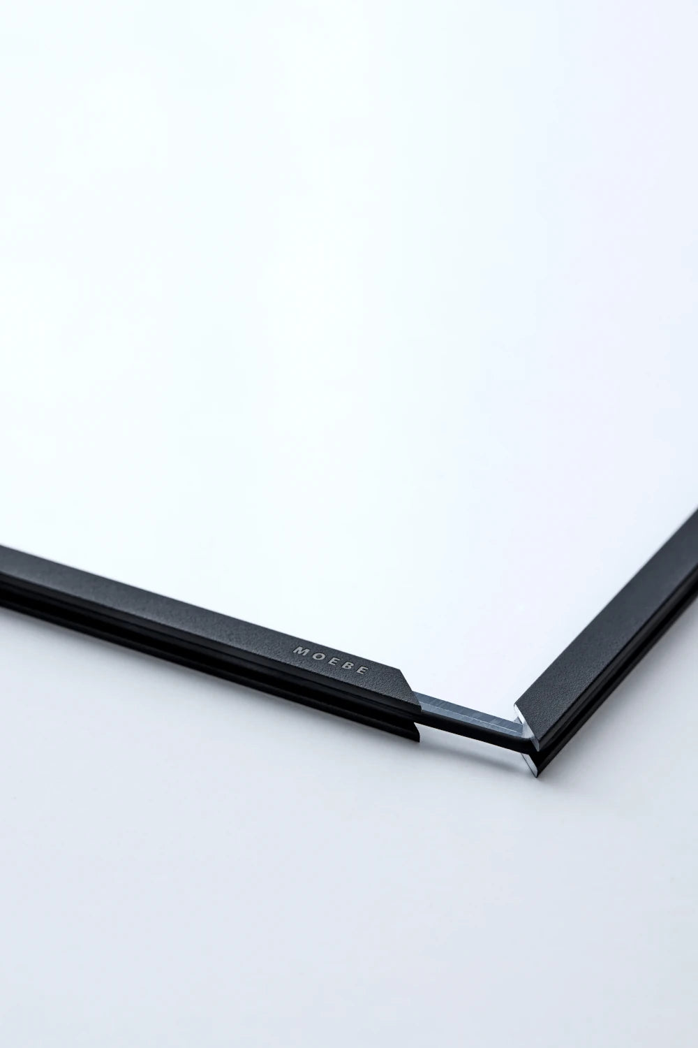 A5 Frame in Black Powder Coated Aluminium by Moebe - Lifestory