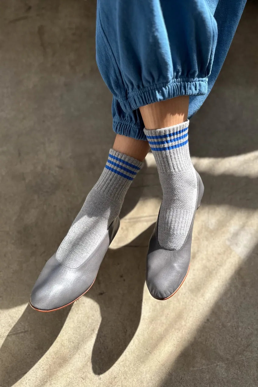 Le Bon Shoppe Girlfriend Socks in Grey
