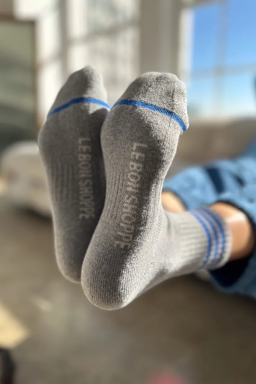 Le Bon Shoppe Girlfriend Socks in Grey