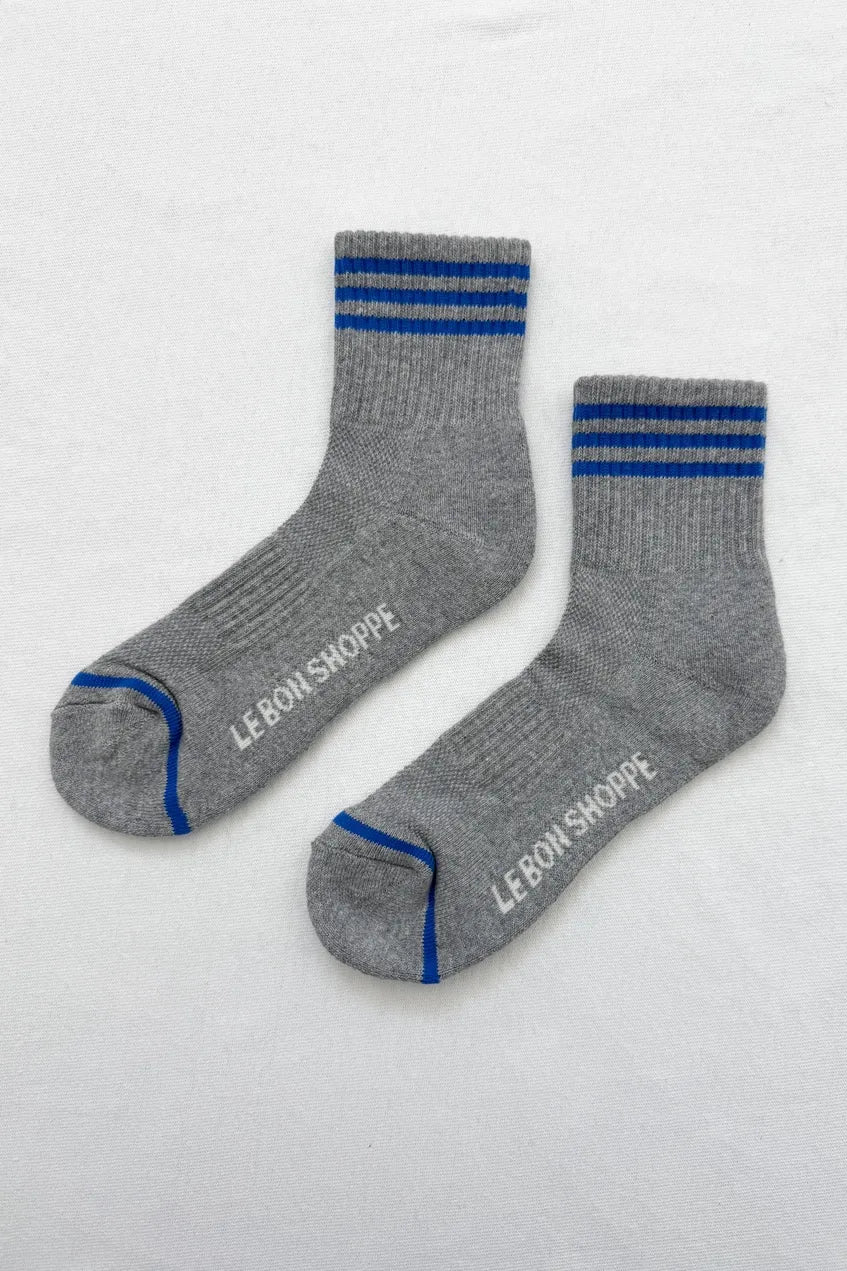 Le Bon Shoppe Girlfriend Socks in Grey