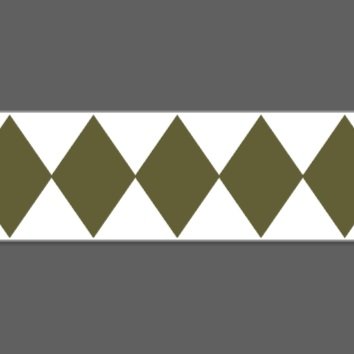 Paper Tape | Moss Green Diamond | by Kinshipped - Lifestory