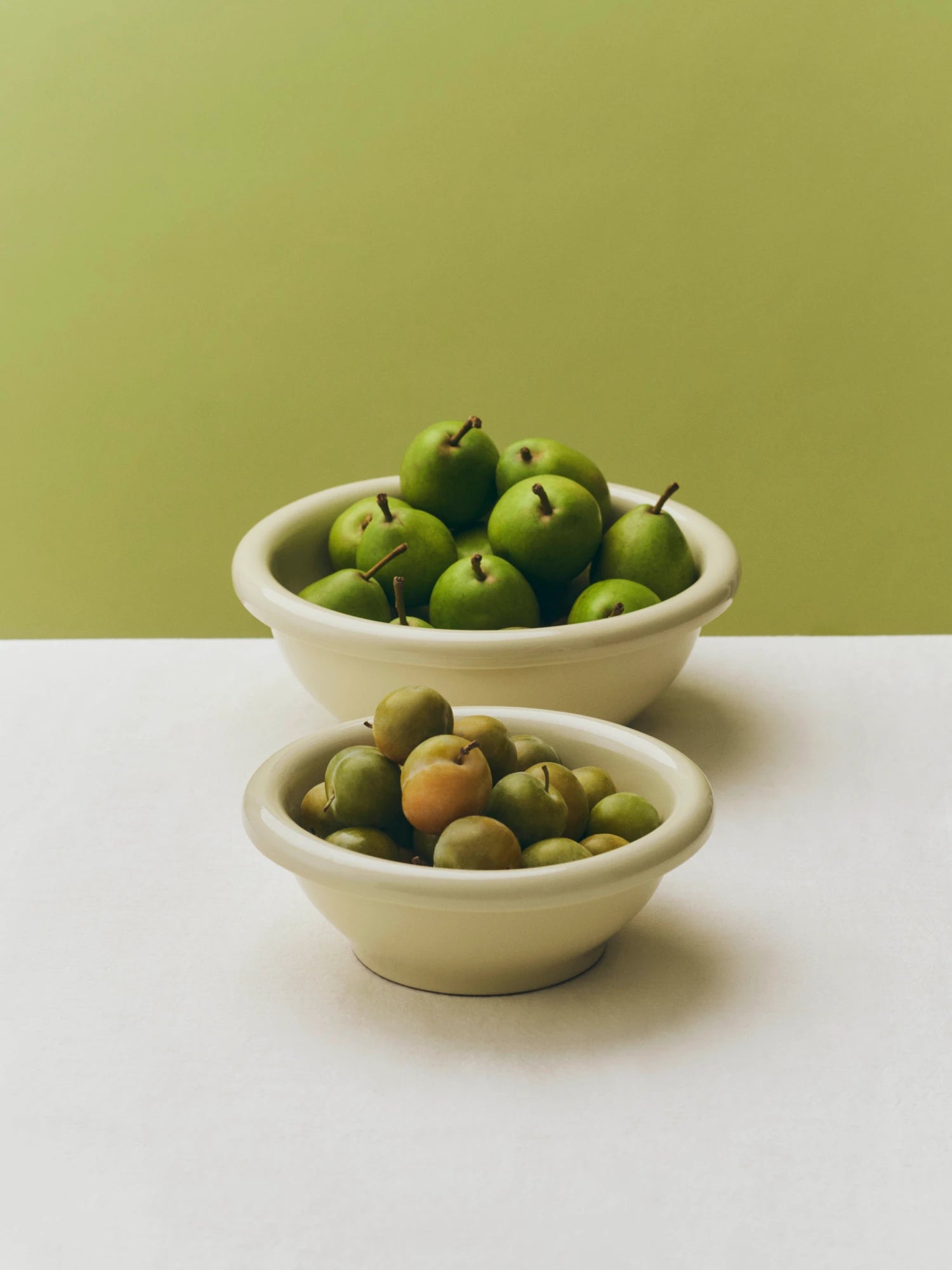 HAY Barro Salad Bowl Small in Pistachio Glazed Terracotta - Lifestory