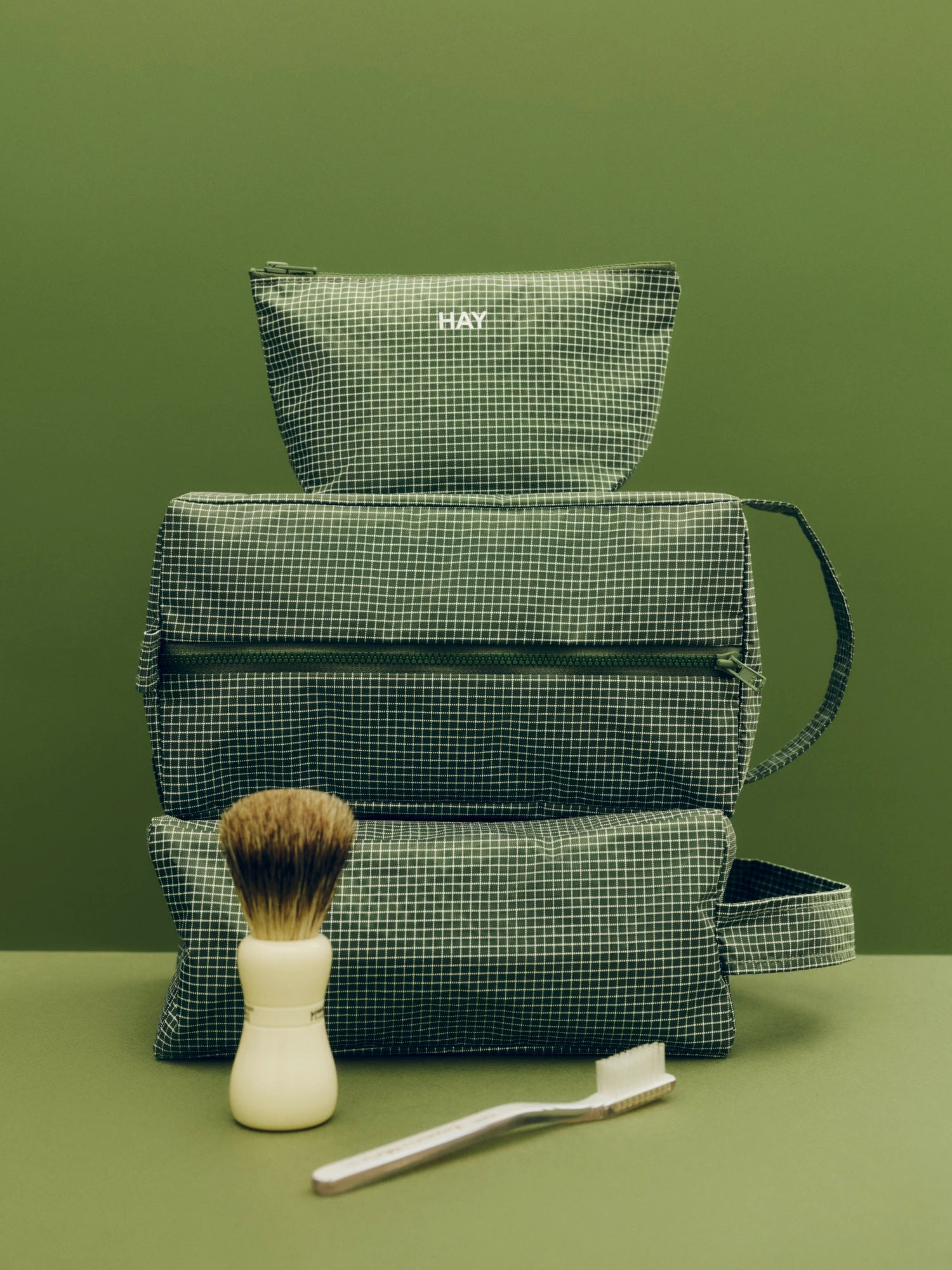 HAY Grid Wash Bag Small - Water Repellent - Lifestory