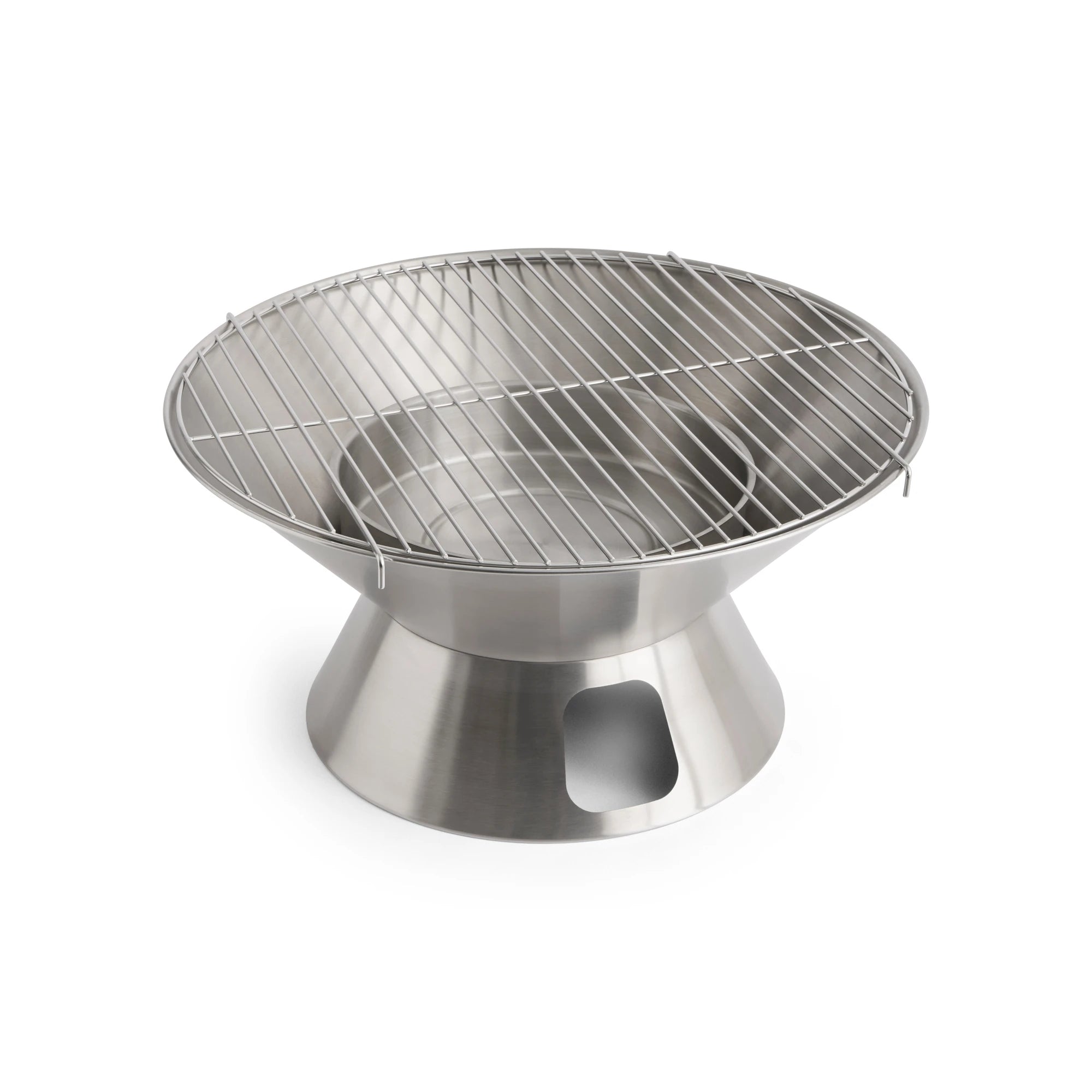 HAY Outdoor Market Firepit in Stainless Steel - Lifestory