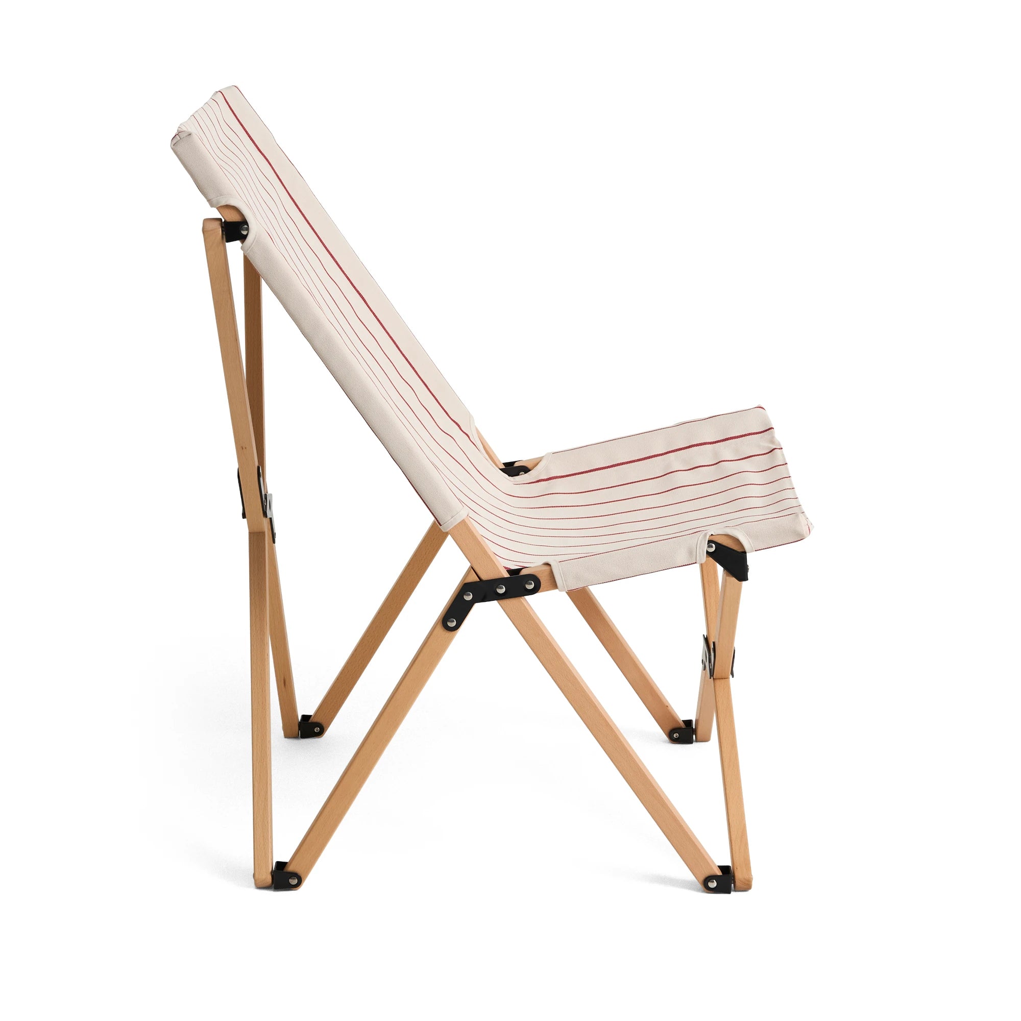 HAY Outdoor Market Folding Chair in Beech & Recycled Poly - Lifestory