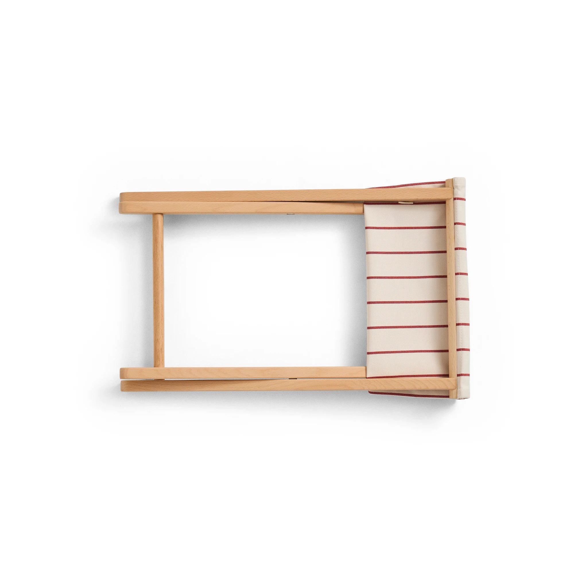 HAY Outdoor Market Folding Stool in Beech & Recycled Poly - Lifestory