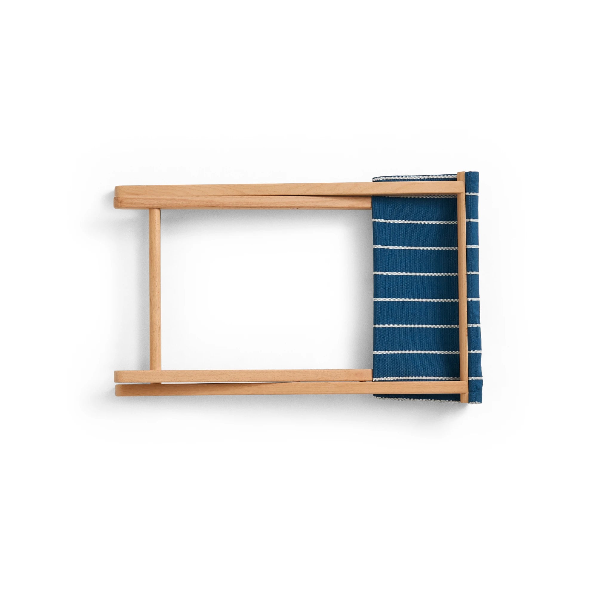 HAY Outdoor Market Folding Stool in Beech & Recycled Poly - Lifestory