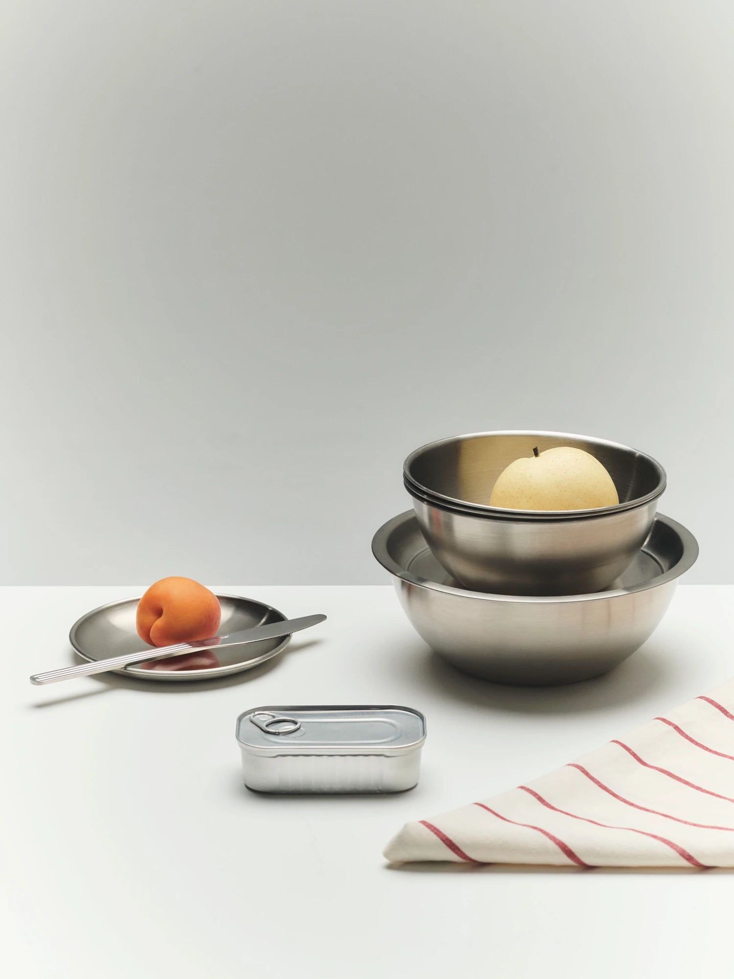 HAY Outdoor Market Steel Bowl with Lid - Large - Lifestory