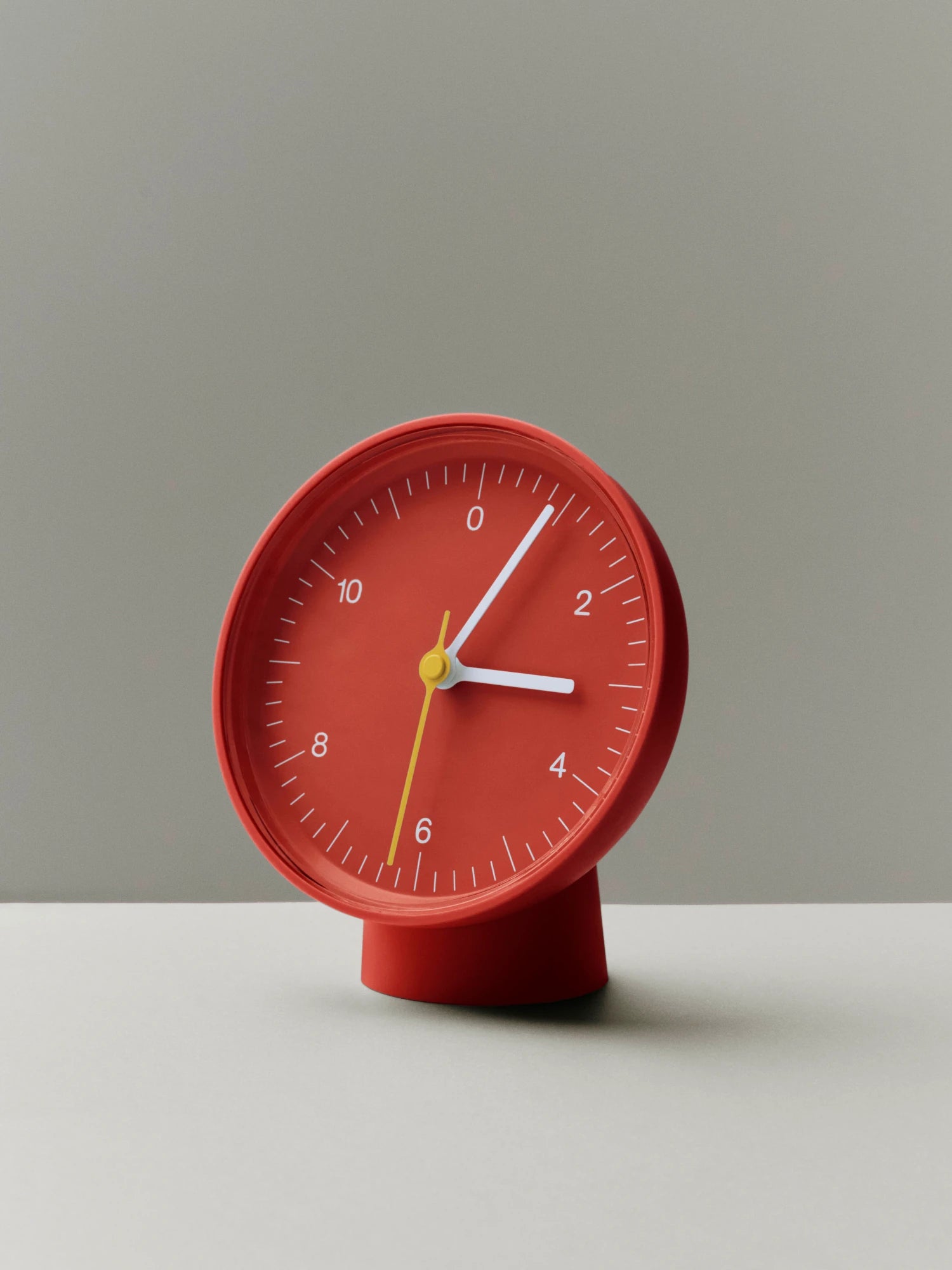 HAY Table or Wall Clock (Recycled Plastic) in Various Colours - Lifestory