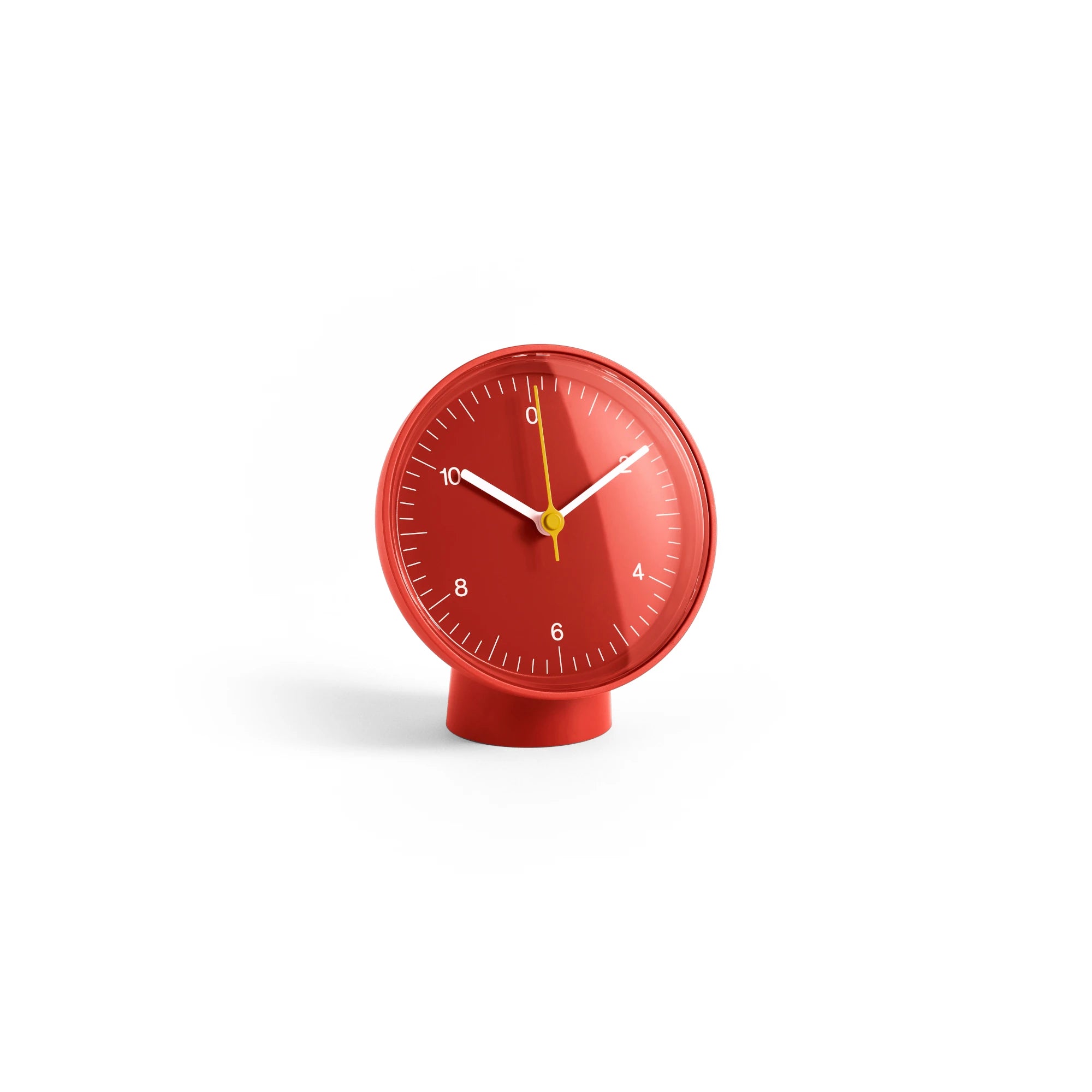 HAY Table or Wall Clock (Recycled Plastic) in Various Colours - Lifestory