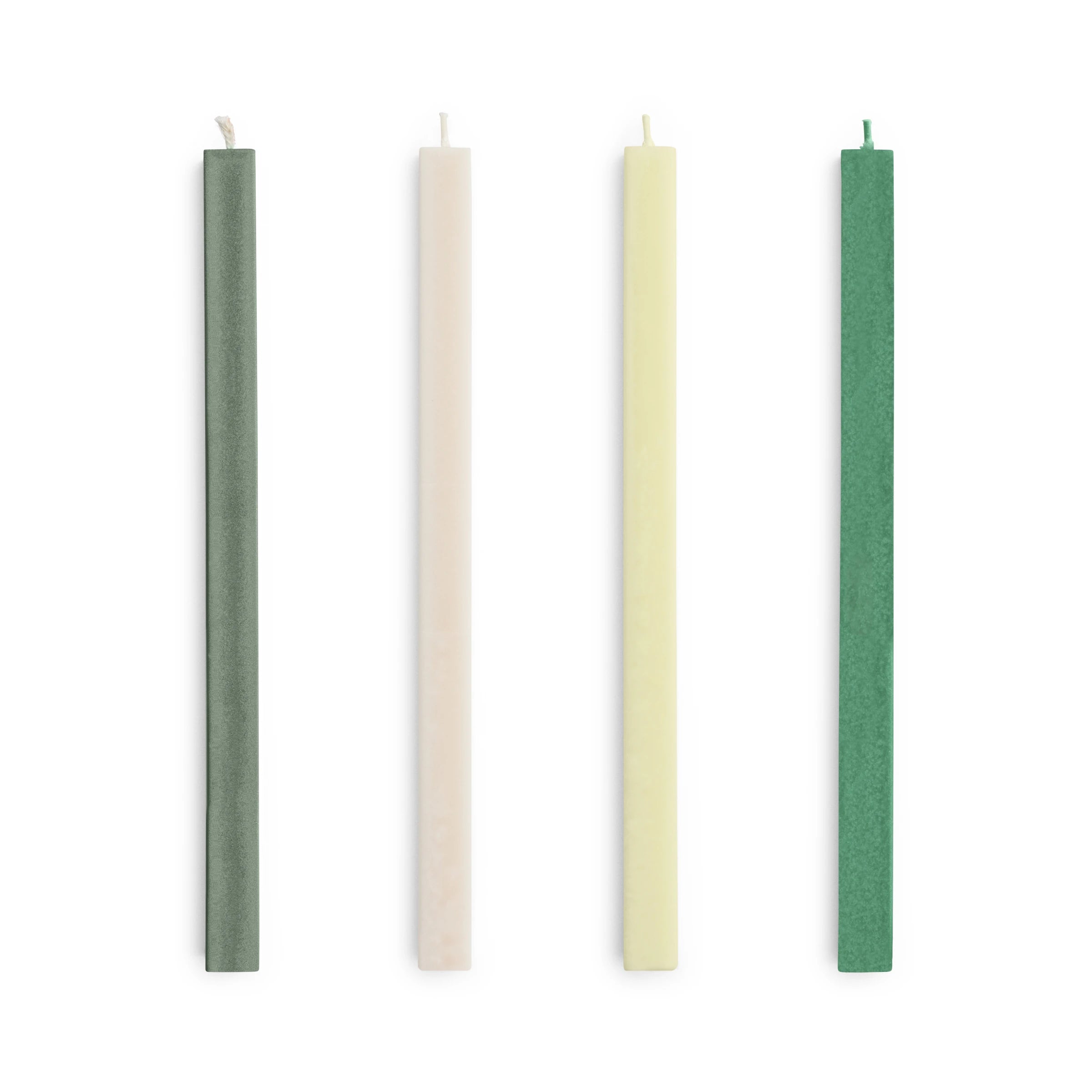 HAY Set of 4 Square Candles - Lifestory