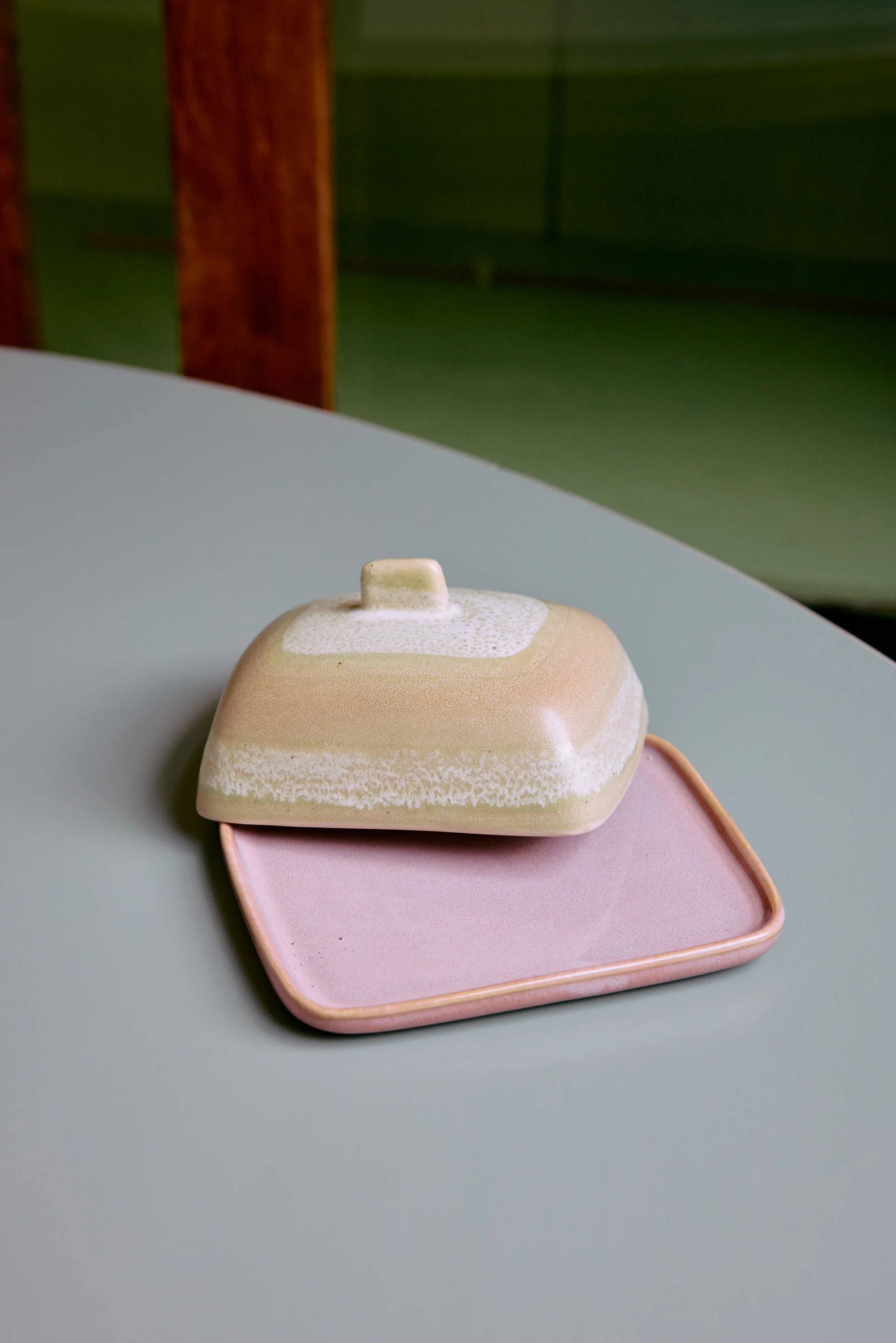 HKLIVING Ceramic Butter Dish - 2 Options - Lifestory