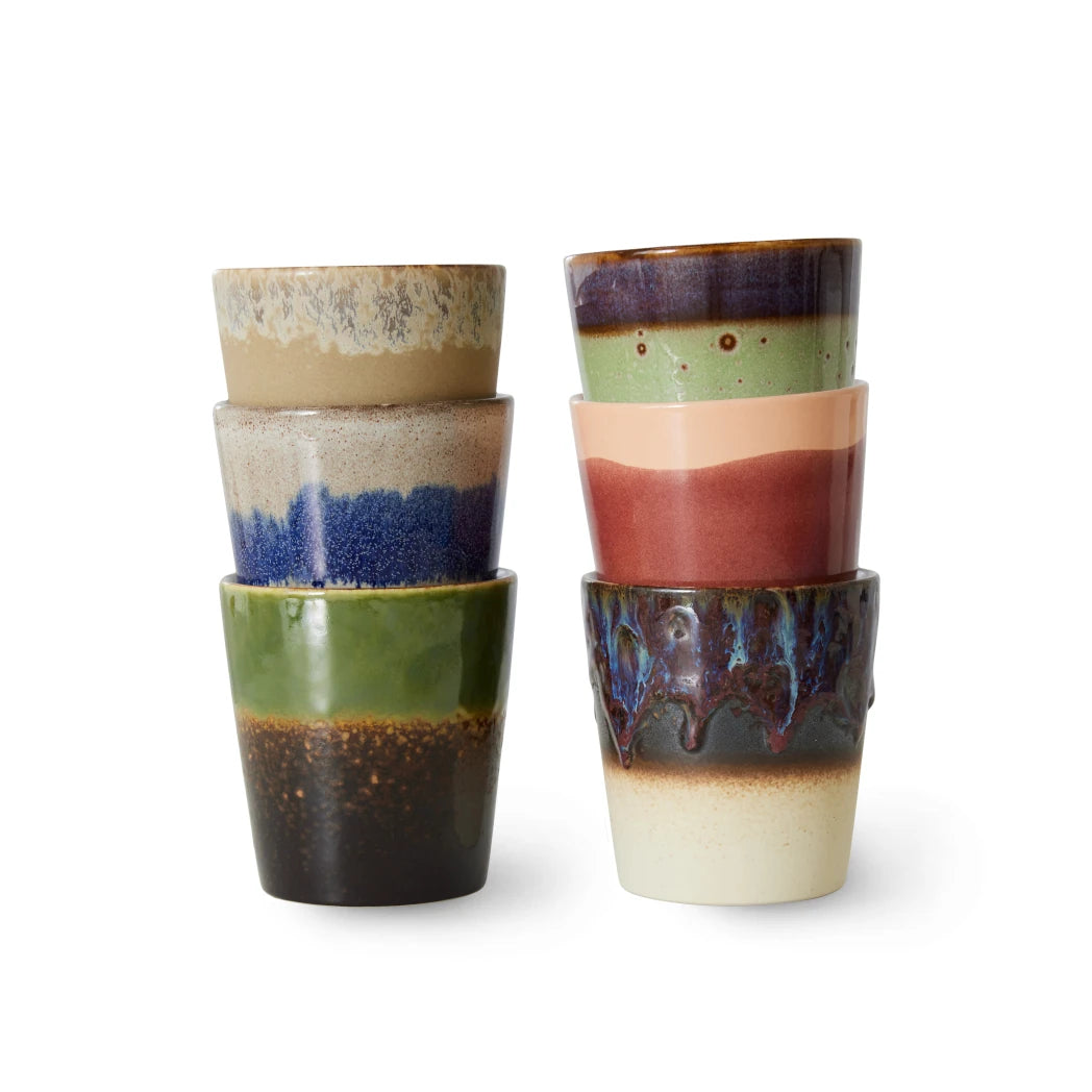 Set of 6 Grounding Coffee Mugs by HKLIVING - Lifestory