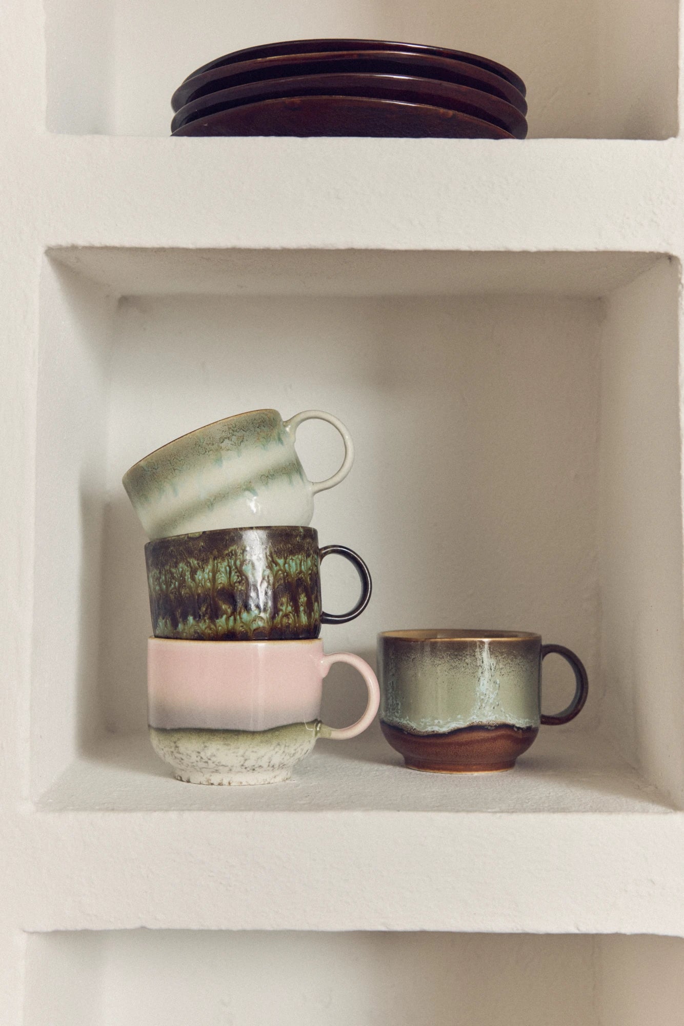 HKLIVING Set of 2 Tea Cups in Various Colourways - Lifestory