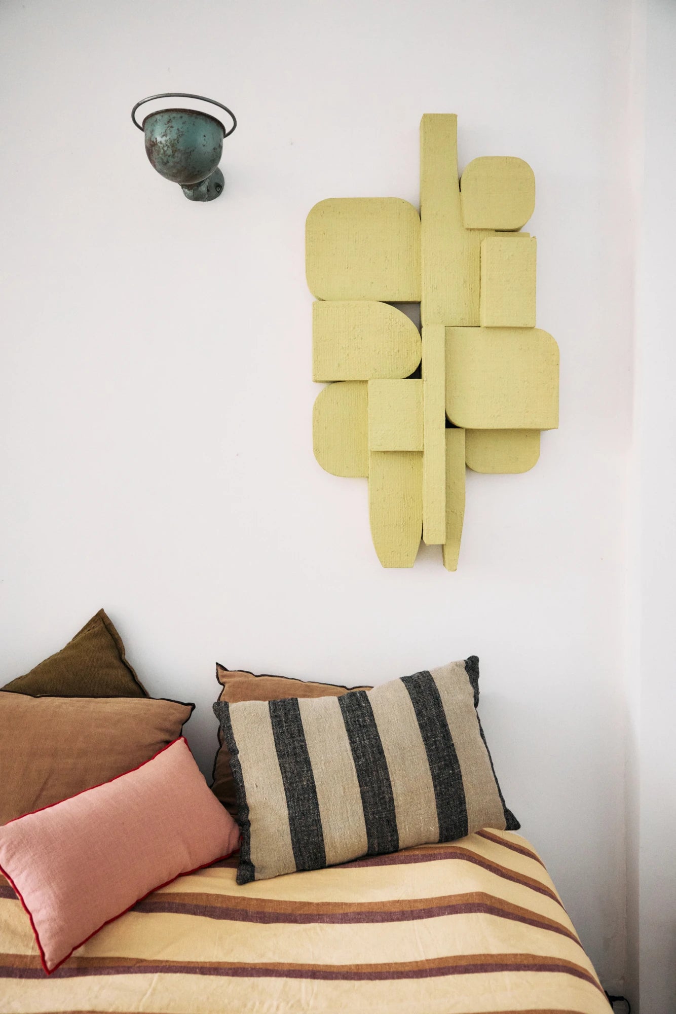 HKLIVING Rectangular Bayside Linen Cushion (60 x 40cm) - Lifestory