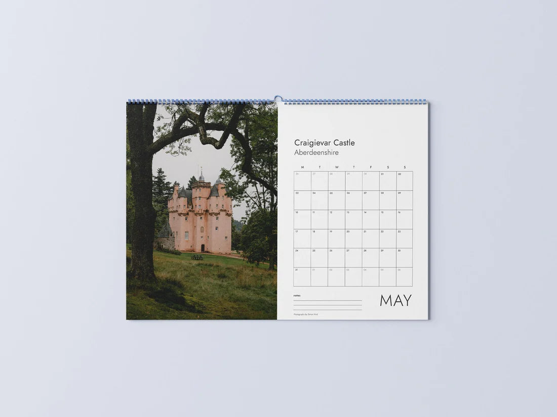 Hidden Scotland A3 2027 Wall Calendar