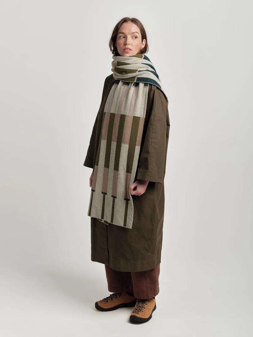 Scarf 'Harbour' in various colours by Hilary Grant - Lifestory
